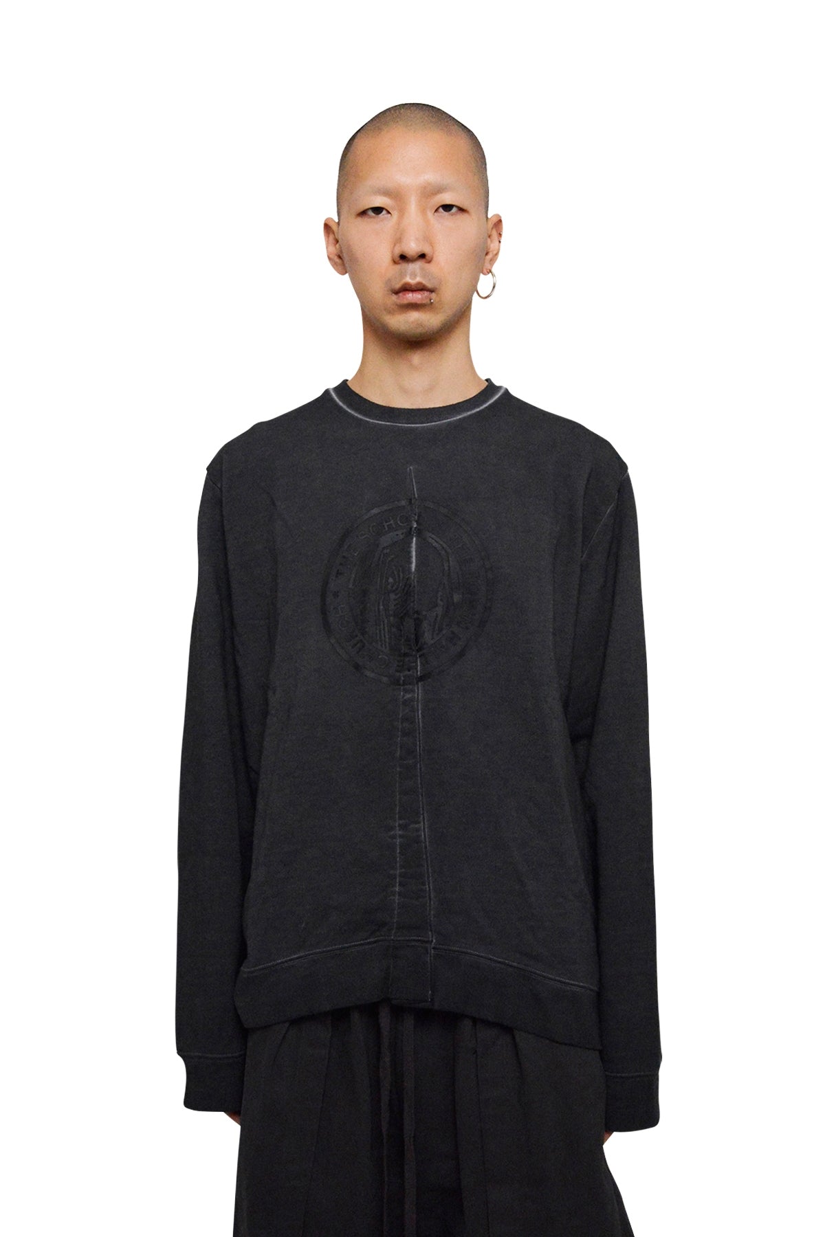 Fraternity Heavy Crewneck, Grey - L | #size_us L  = jp 3 = eu 50