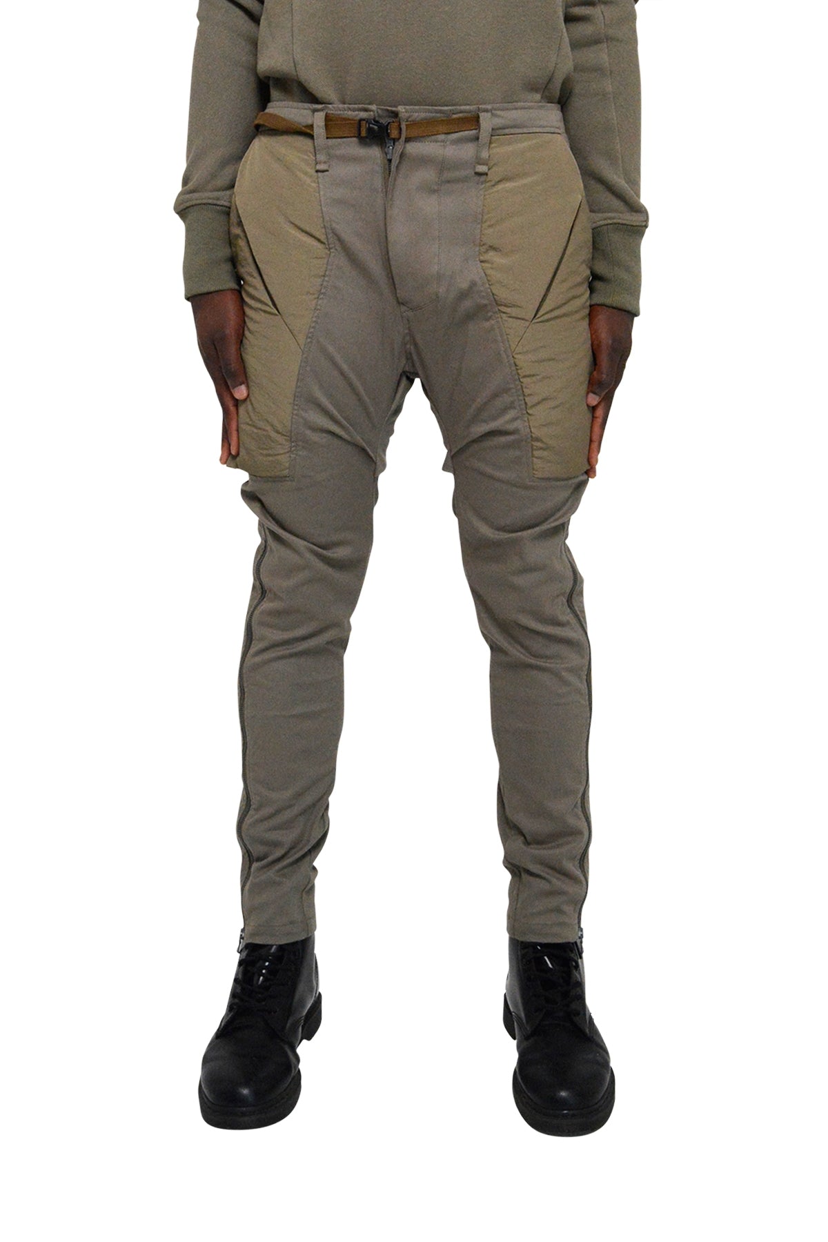 Geo Cargo Trousers, Vetiver - 2 | #size_us M = jp 2 = eu 48