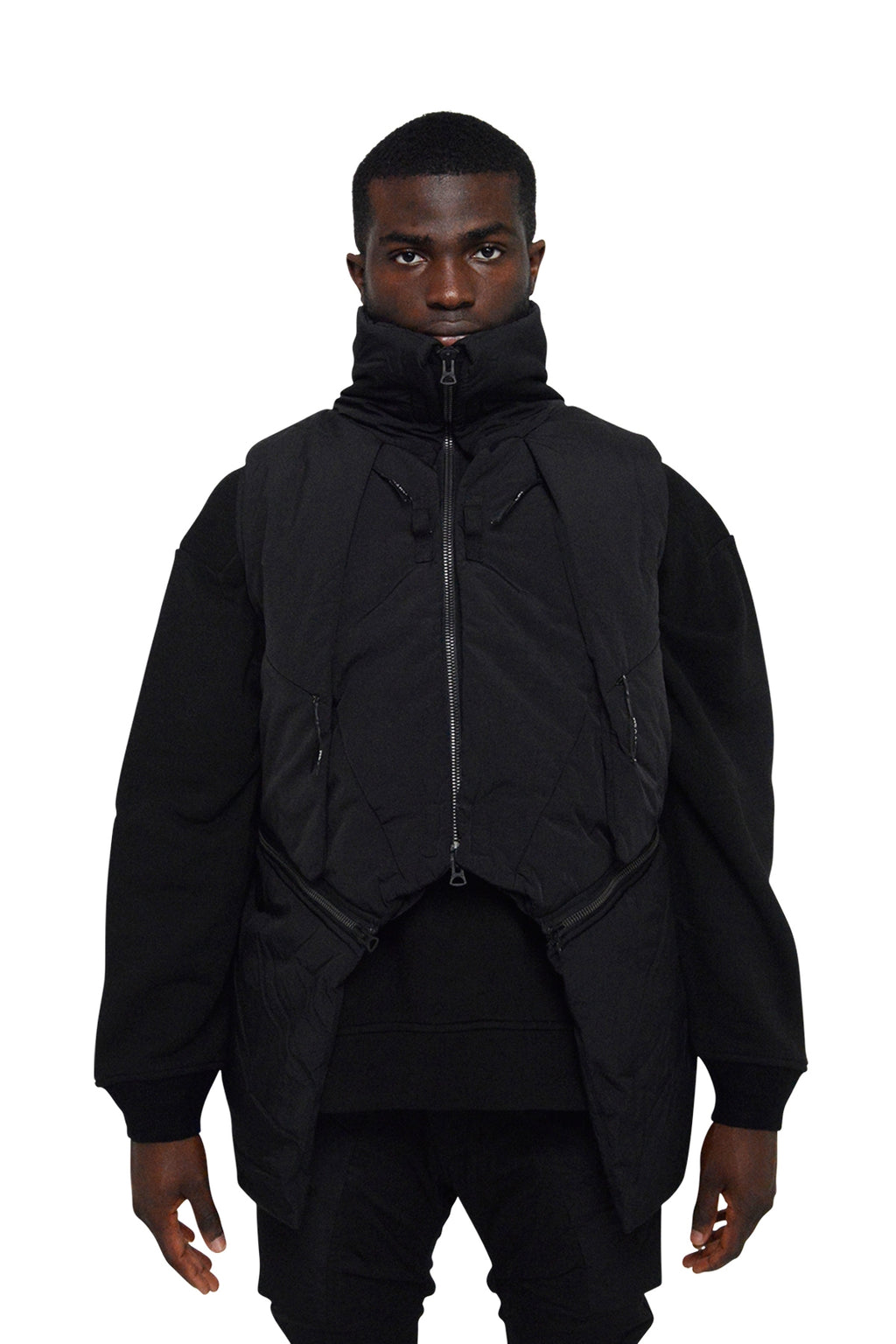 Modular Waistcoat, Black - 2 | #size_us M = jp 2 = eu 48