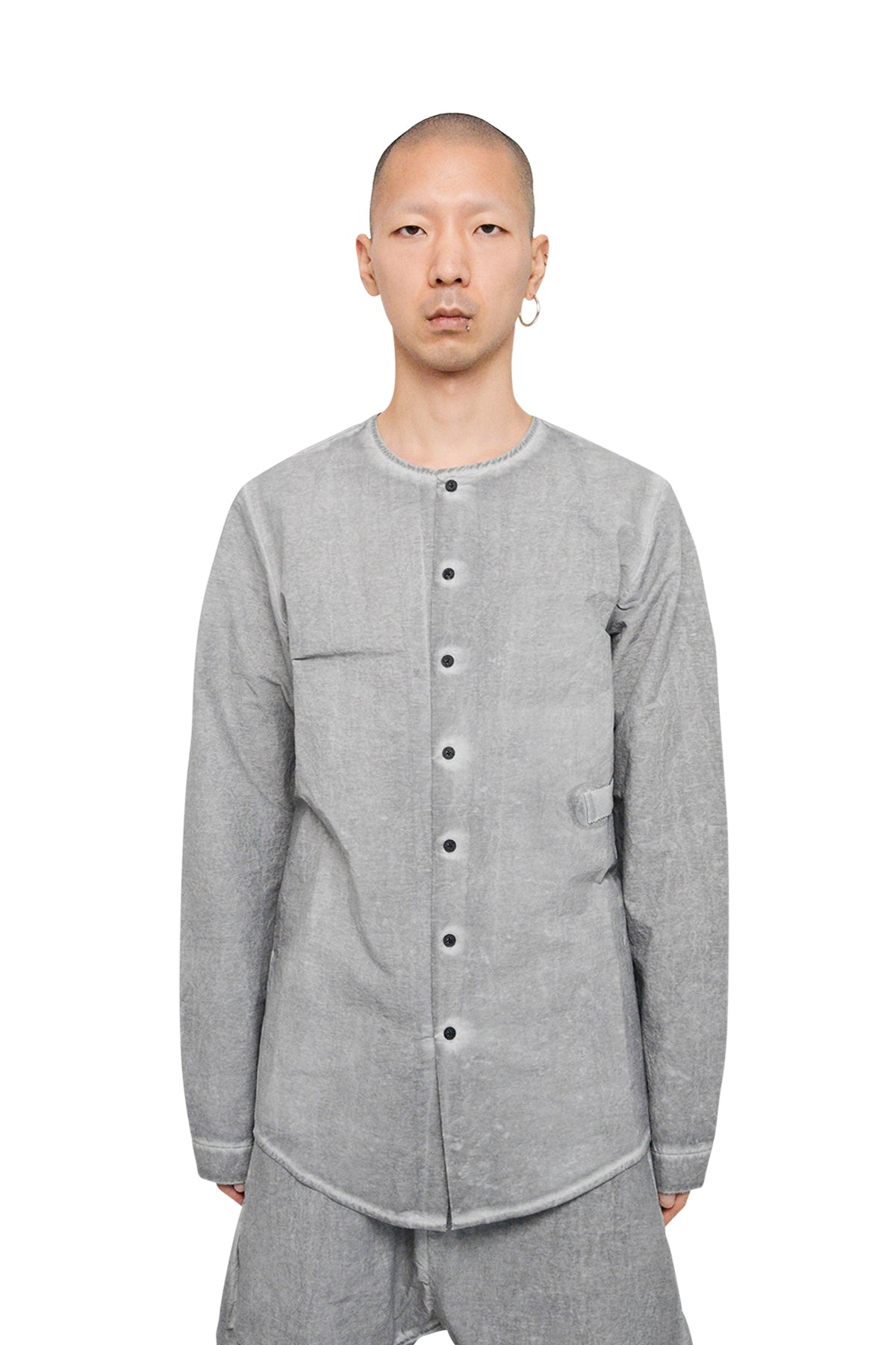ANKMAKIS Canvas Shirt - L | #size_us L  = jp 3 = eu 50