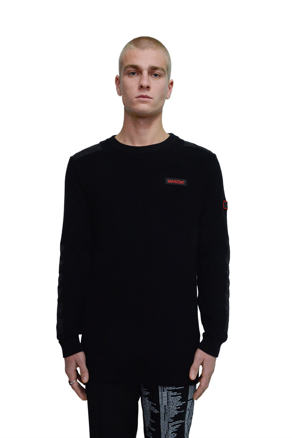 Patch Police Sweater - L | #size_us L  = jp 3 = eu 50