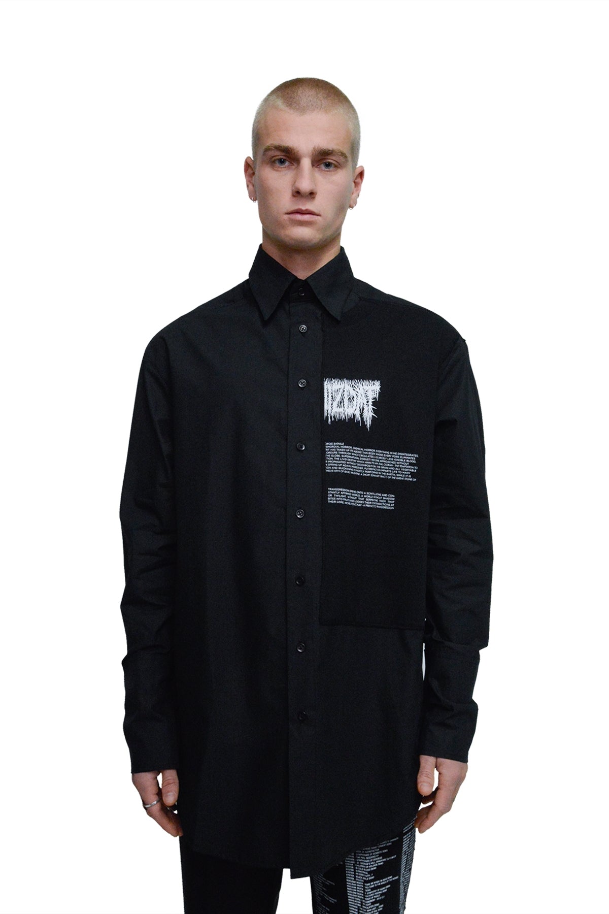 Patches Oversized Shirt - 48 | #size_us M = jp 2 = eu 48