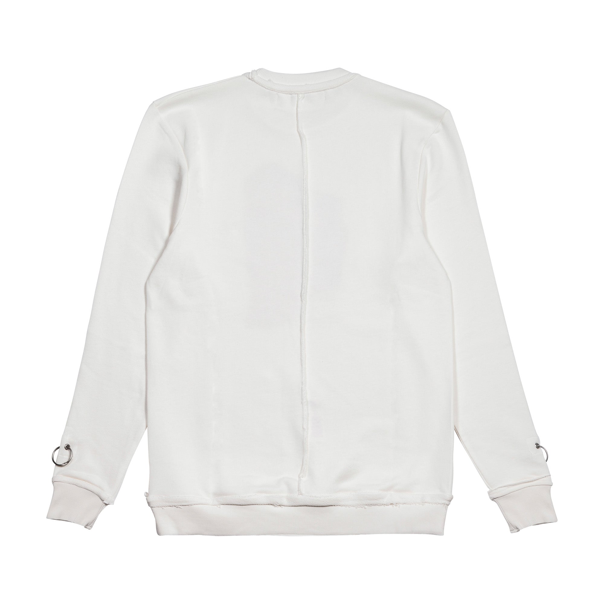 Tav Face Sweater, White