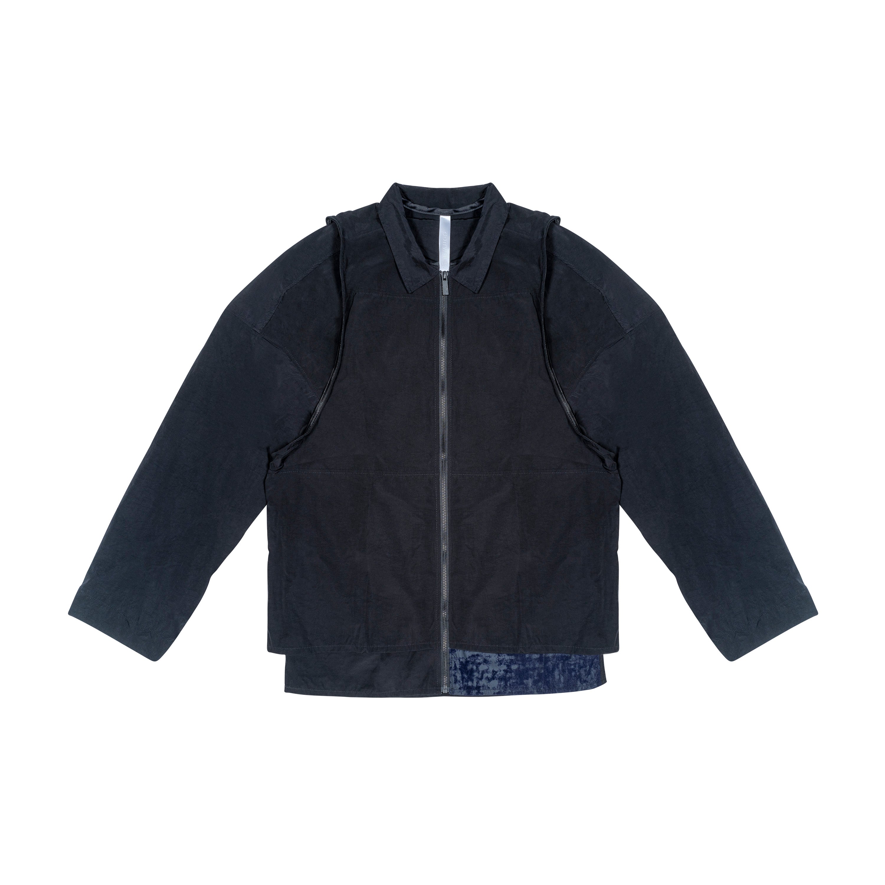 COTTWEILER - CAVE SHIRT JACKET, BLACK - M | #size_us M = jp 2 = eu 48