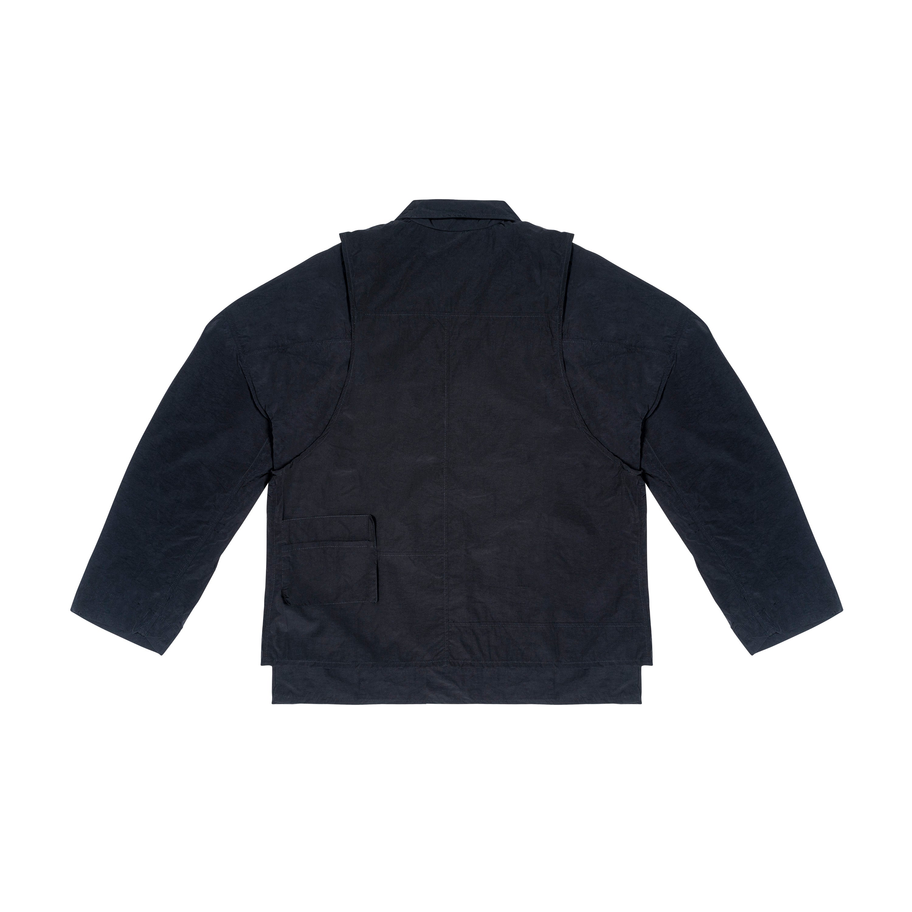 CAVE SHIRT JACKET, BLACK