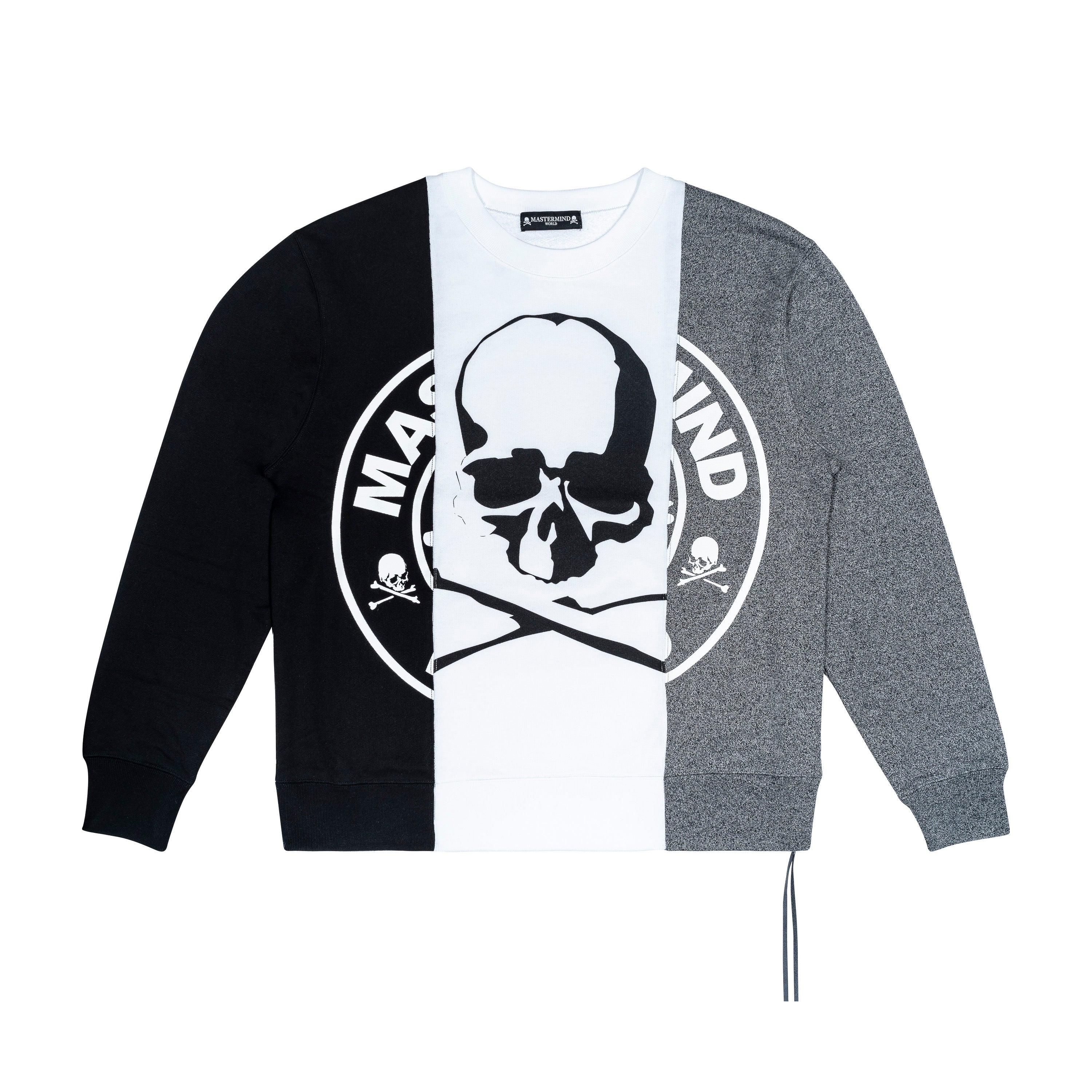 MASTERMIND - PATCHWORK SWEATER, MULTI - M | #size_us M = jp 2 = eu 48