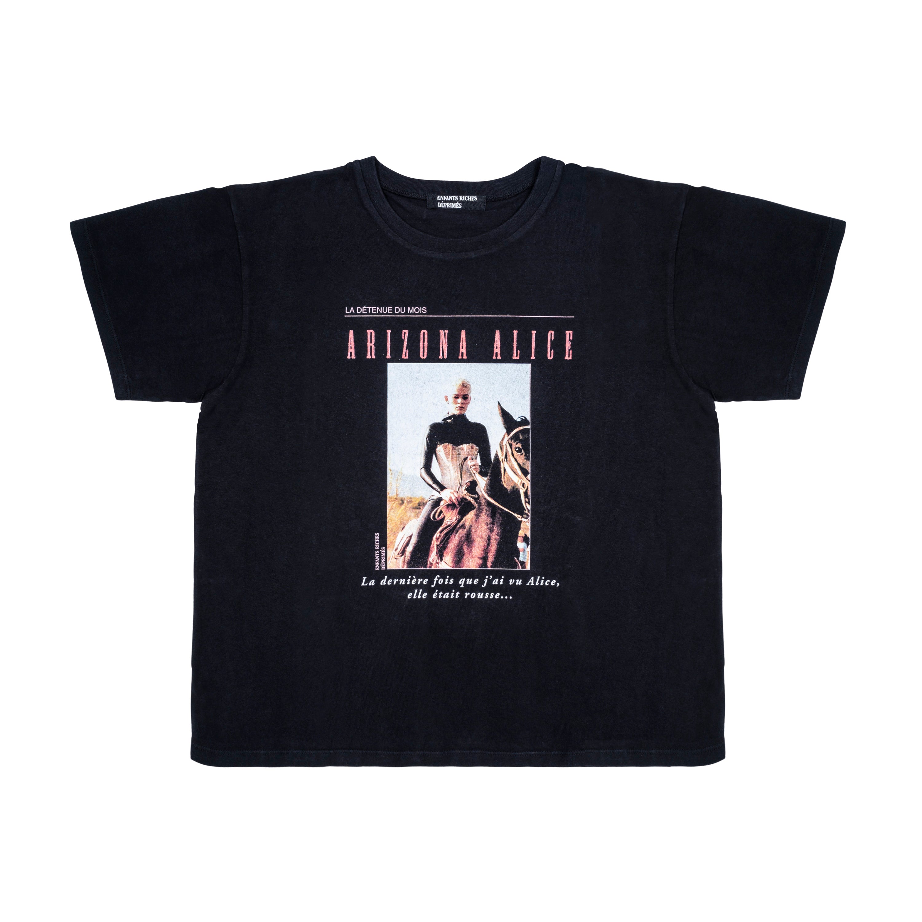 ERD - ARIZONA ALICE T-SHIRT, BLACK - M | #size_us M = jp 2 = eu 48