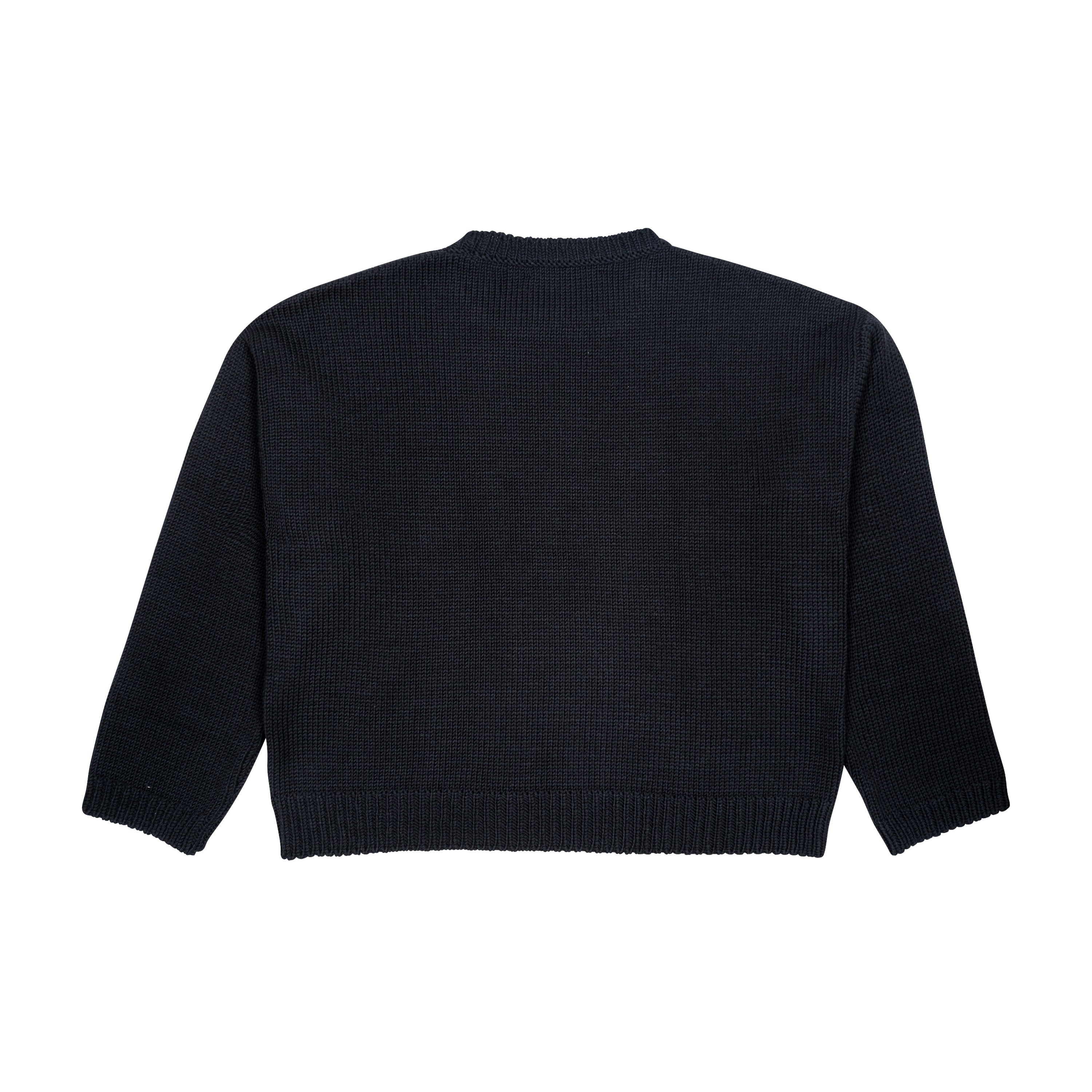 CLASSIQUE LOGO KNIT, BLACK