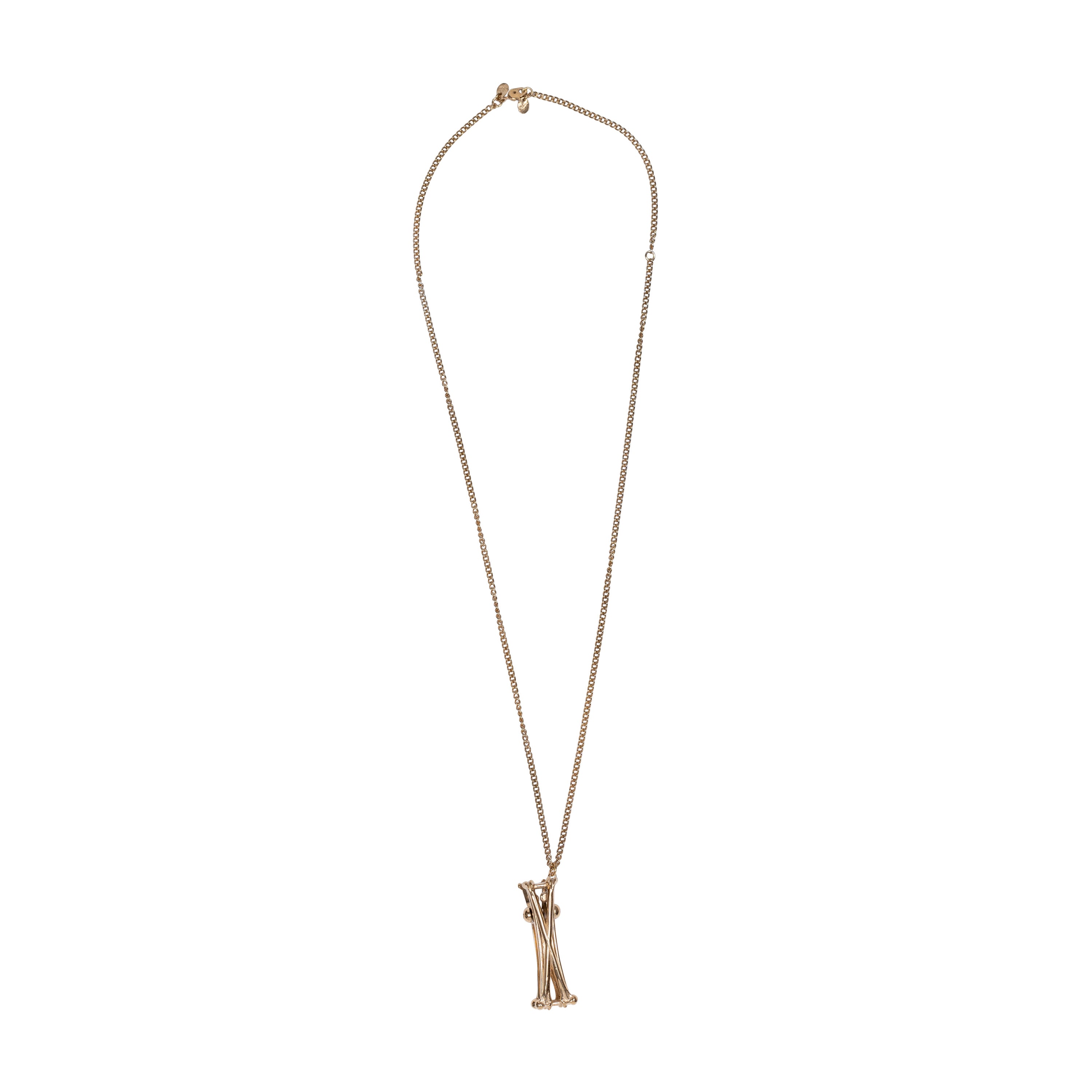 THE SOLOIST - GOLD NECKLACE - OS | #size_One Size fits all