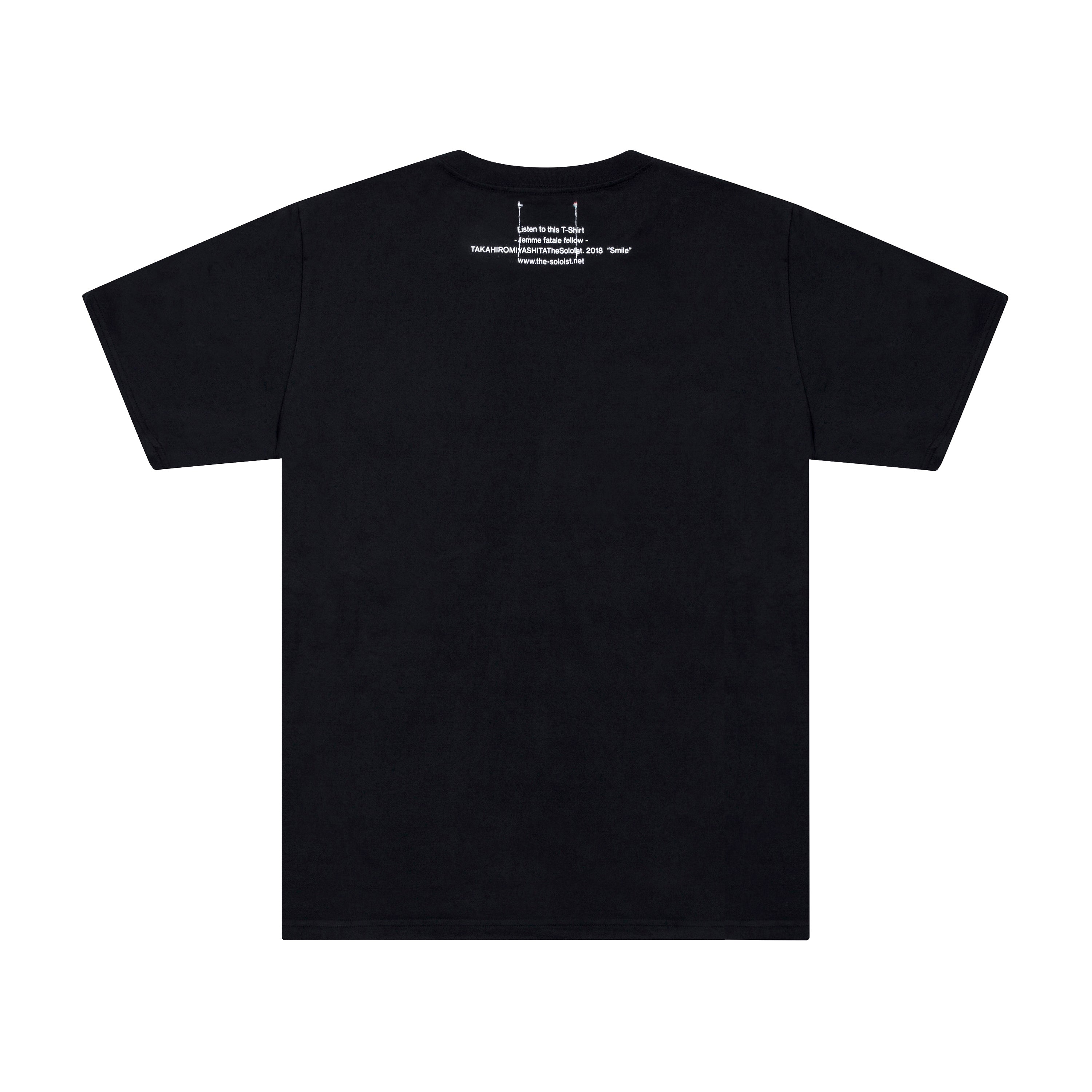 PEACE T-SHIRT, BLACK