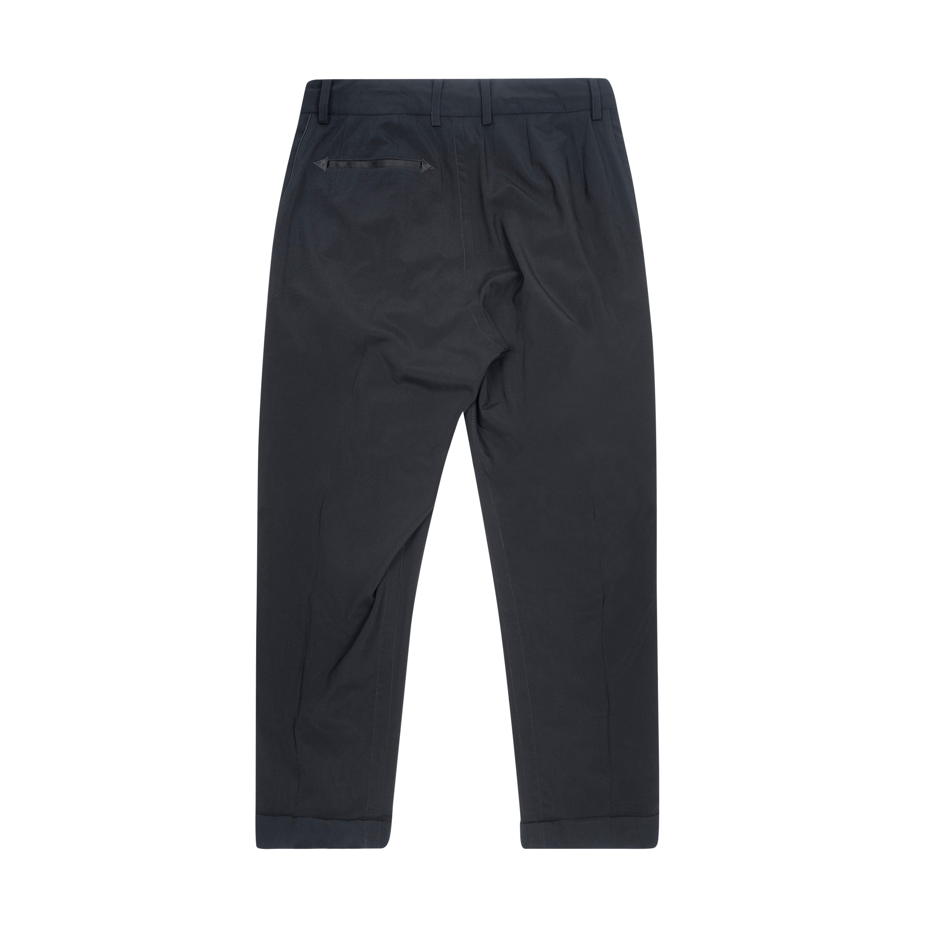 EMBROIDERED PANTS, BLACK
