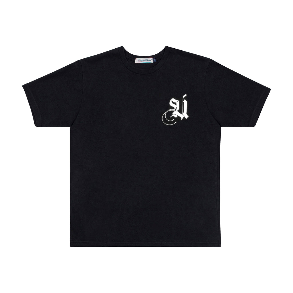 UNDERCOVER - LOGO TS, BLACK - 1 | #size_us S  = jp 1 = eu 46