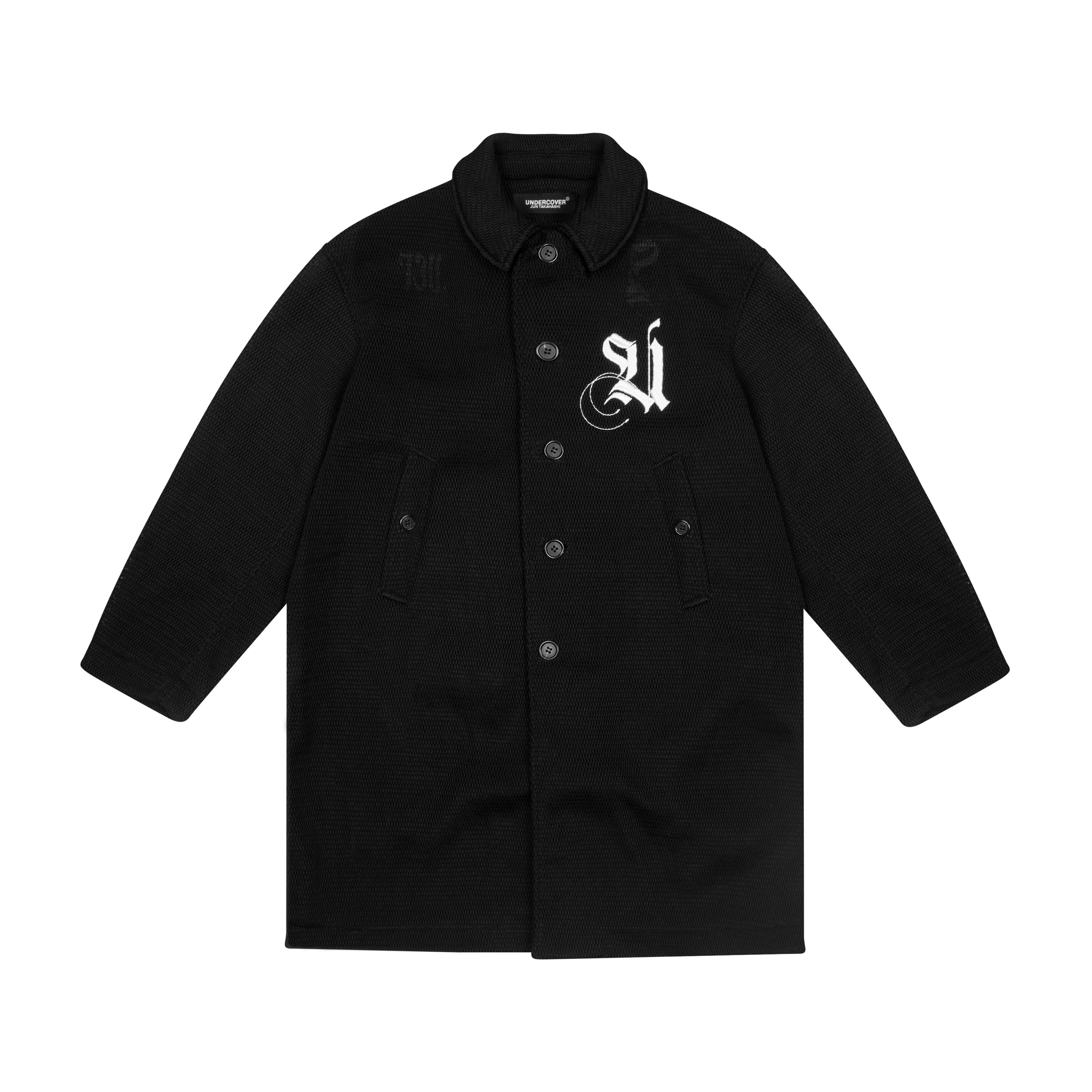 SPECTRUM MESH COAT, BLACK