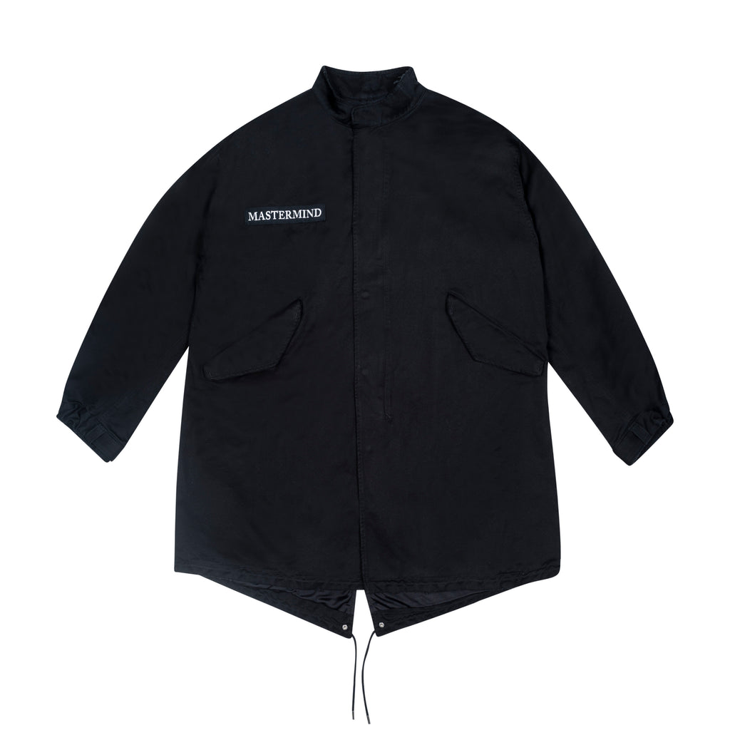 MASTERMIND - SKULL LOGO COAT, BLACK - S | #size_us S  = jp 1 = eu 46