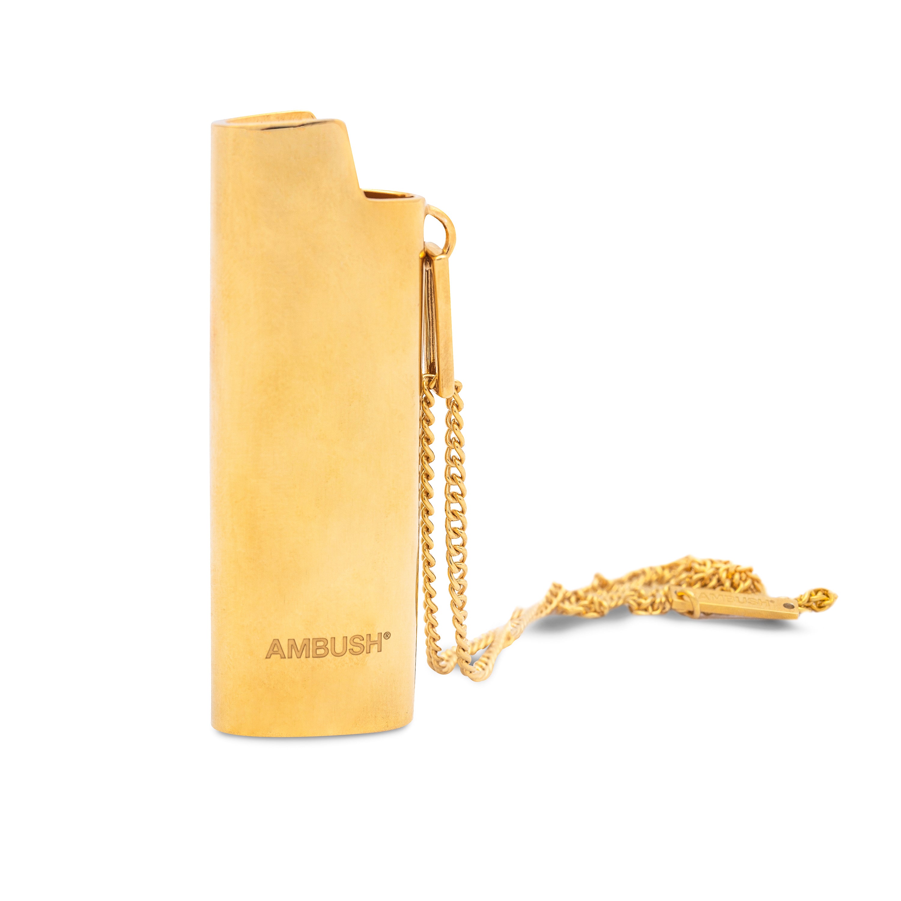 AMBUSH - LIGHTER CASE NECKLACE, GOLD - OS | #size_One Size fits all