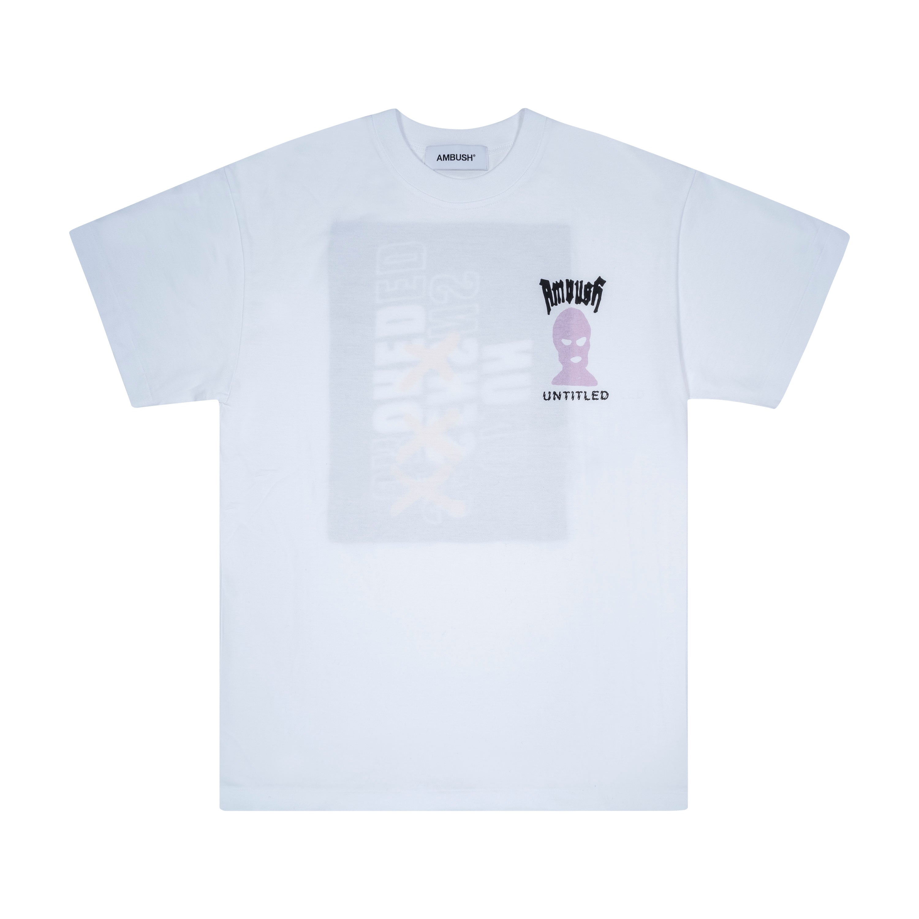 AMBUSH - UNTITLED T-SHIRT, WHITE - 1 | #size_us S  = jp 1 = eu 46