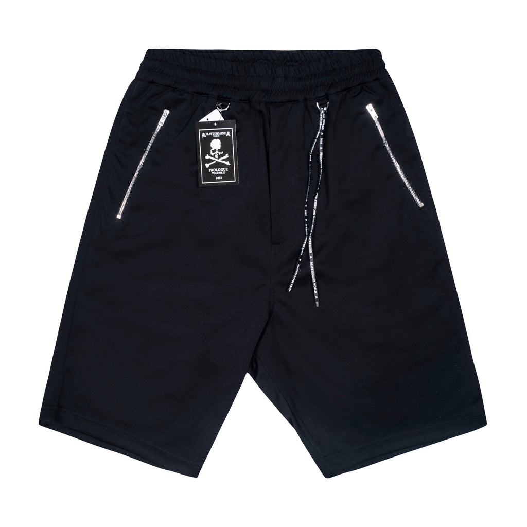 MASTERMIND - SKULL LOGO SHORTS, BLACK - M | #size_us M = jp 2 = eu 48