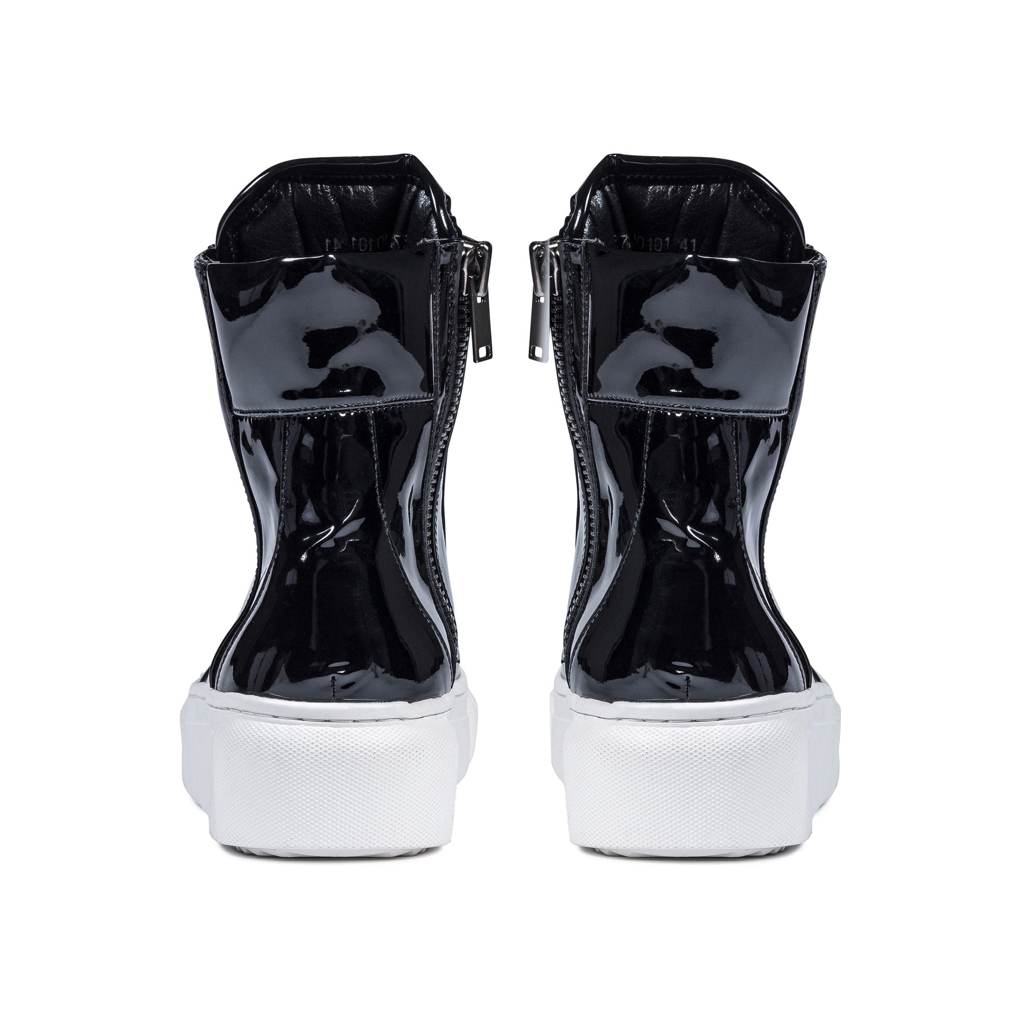 D by D, High-Top Sneakers,black