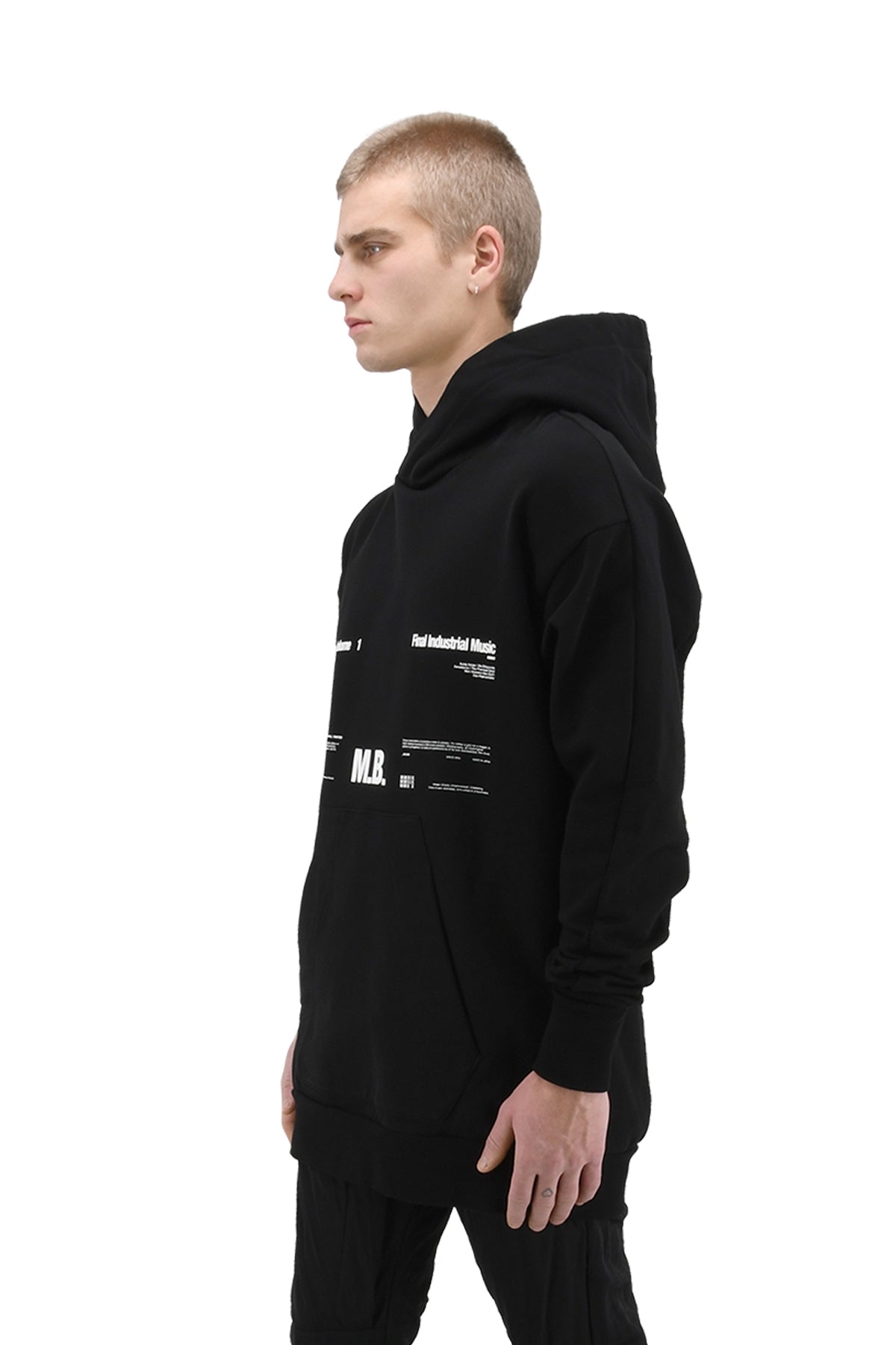 Brushed Back M.B. Hoodie