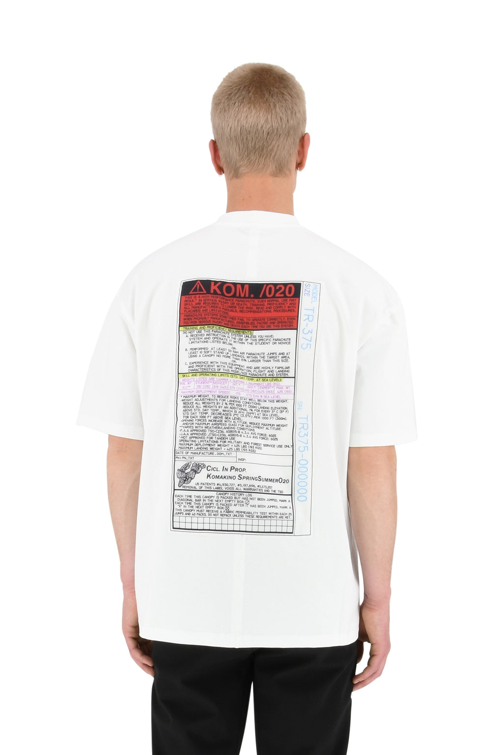 Loose Fit T-Shirt, White