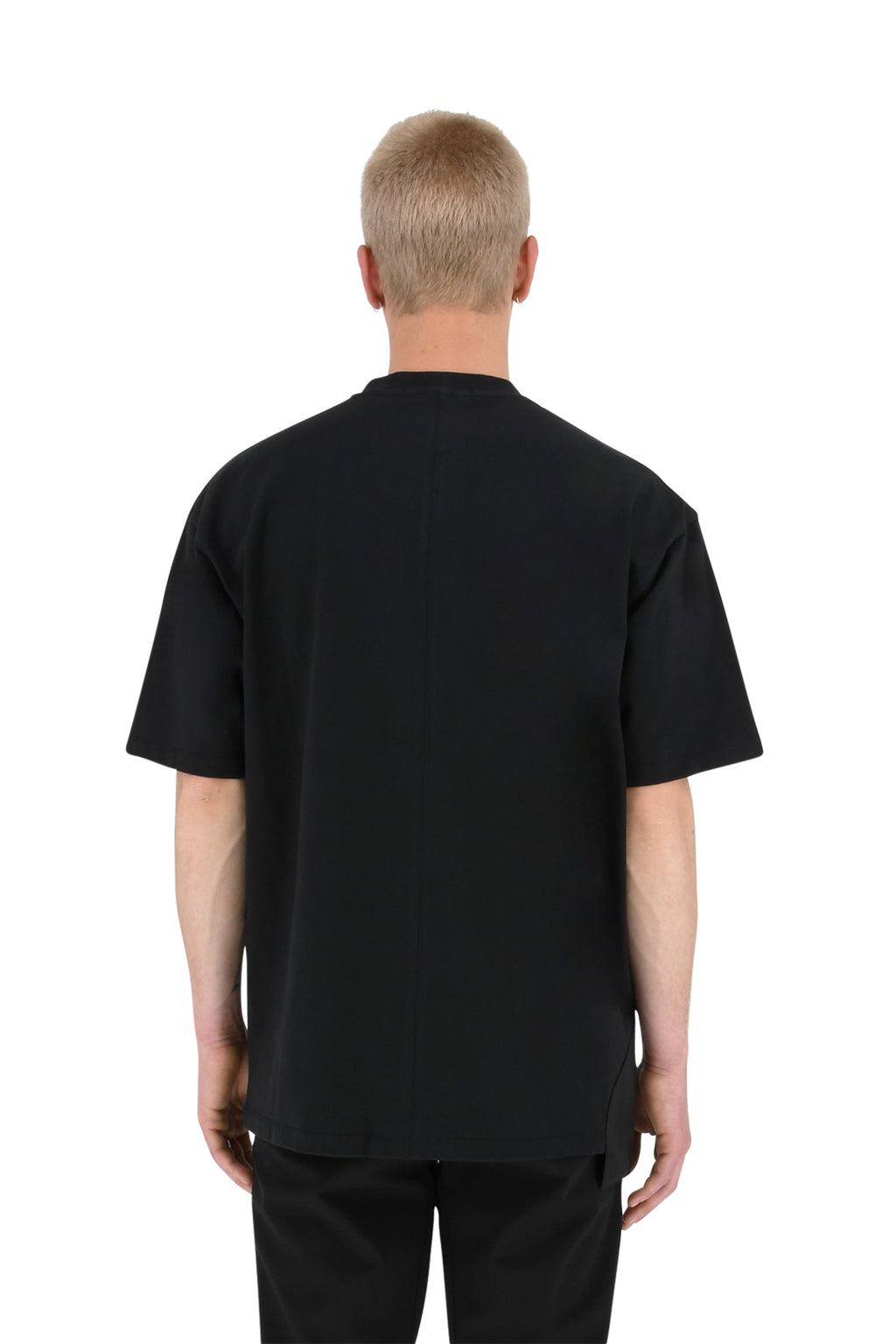 Loose Fit Pocket T-Shirt, Black