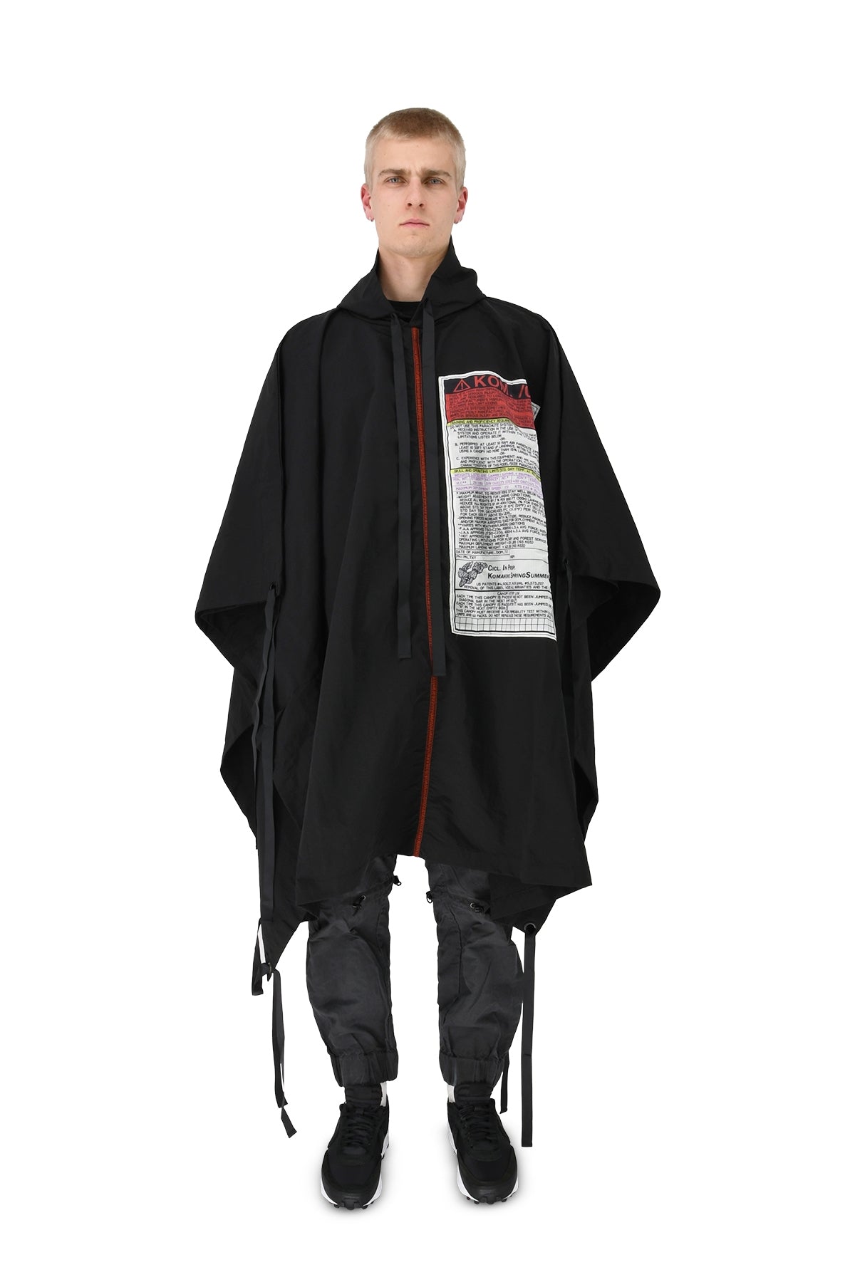 Nylon Cape, Black - OS | #size_One Size fits all