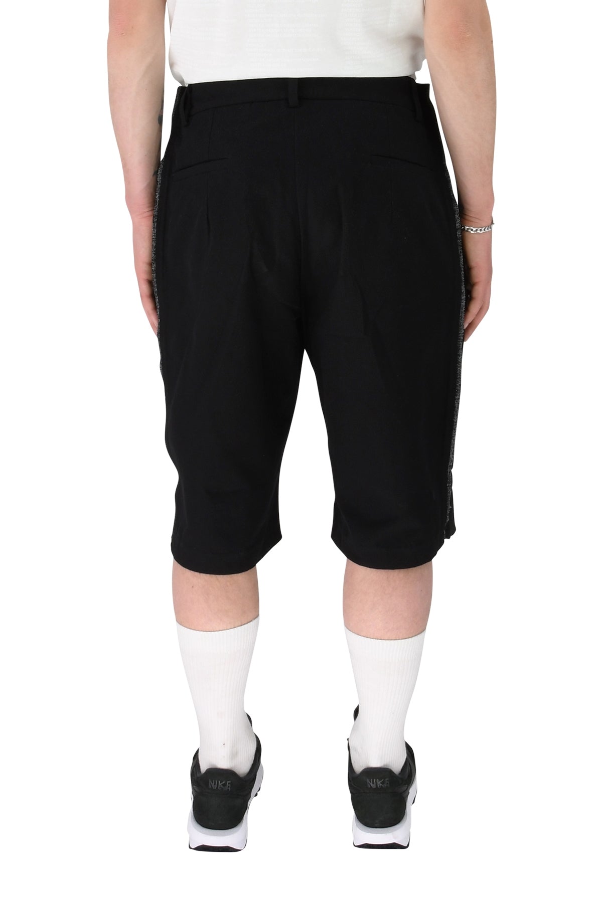 Mixed Tailored Shorts, Black