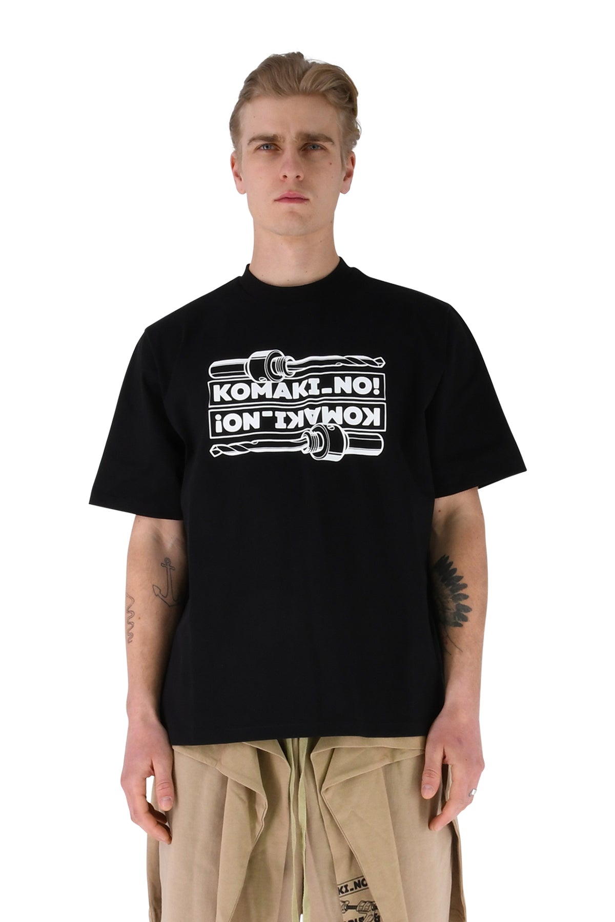 Drill T-Shirt, Black - M | #size_us M = jp 2 = eu 48