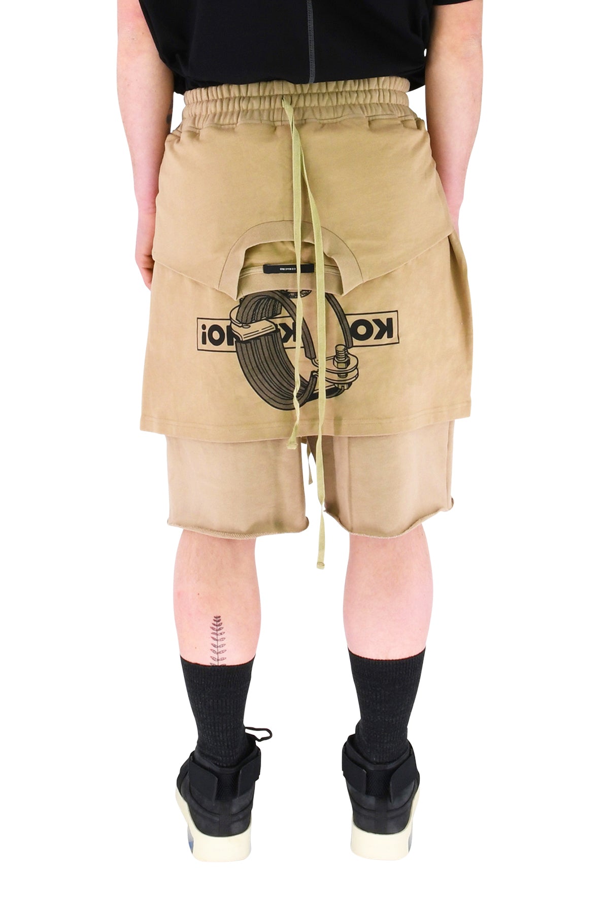 Stabil Reversible Shorts, Beige