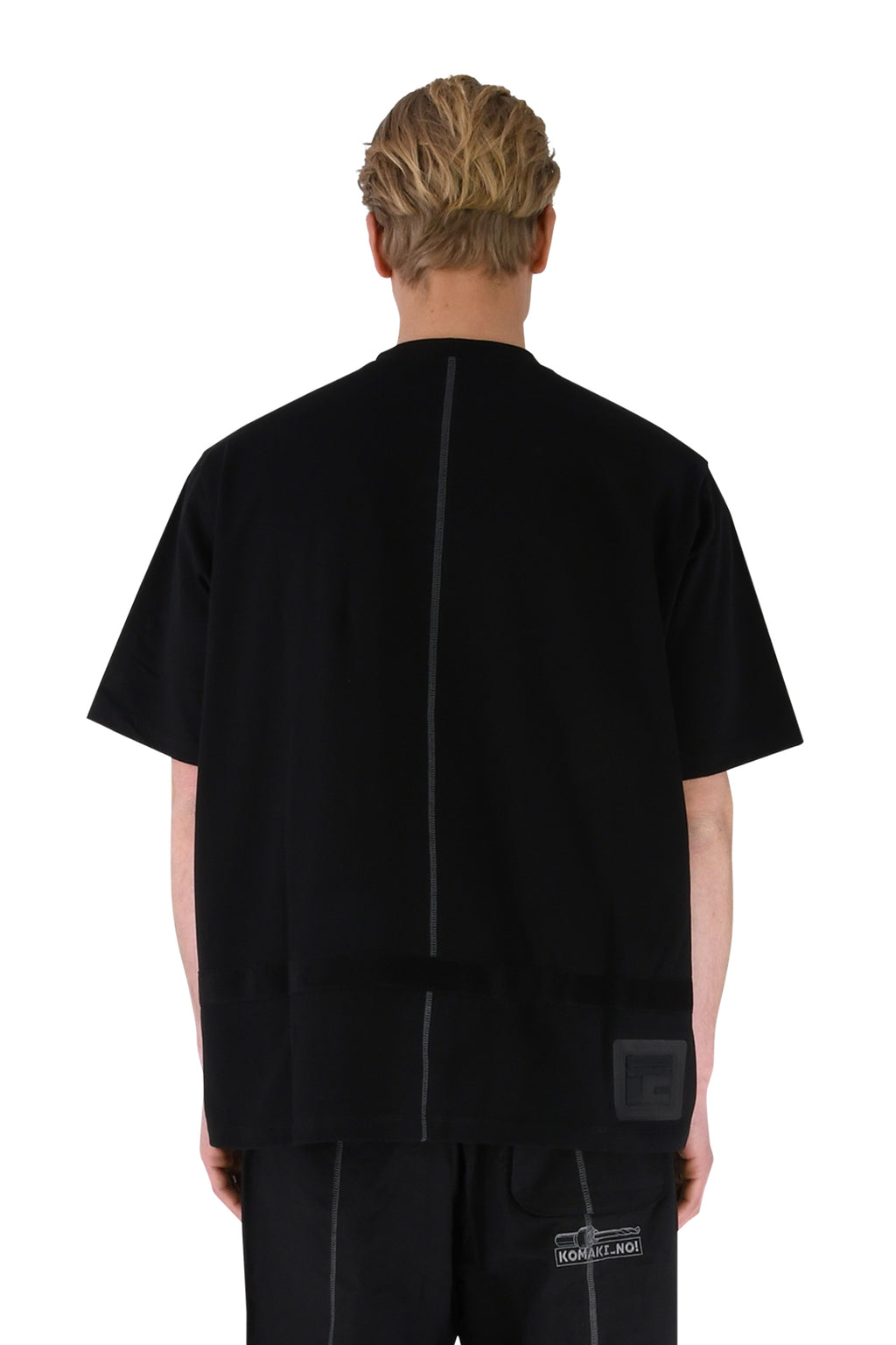 Hole Punch Logo T-Shirt, Black