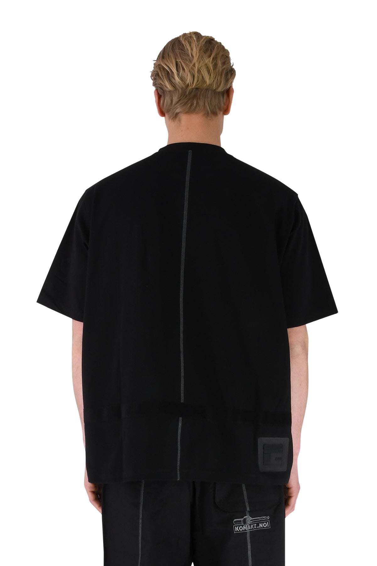 Hole Punch Logo T-Shirt, Black