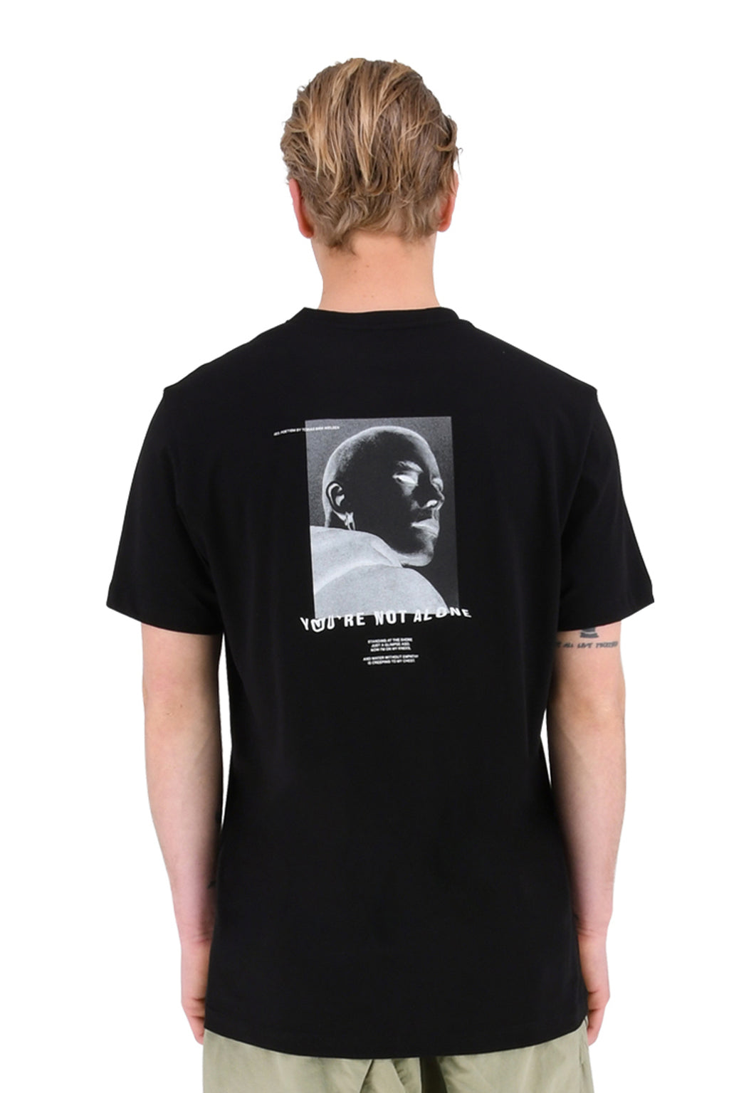 Decko Portrait T-Shirt, Black-Red
