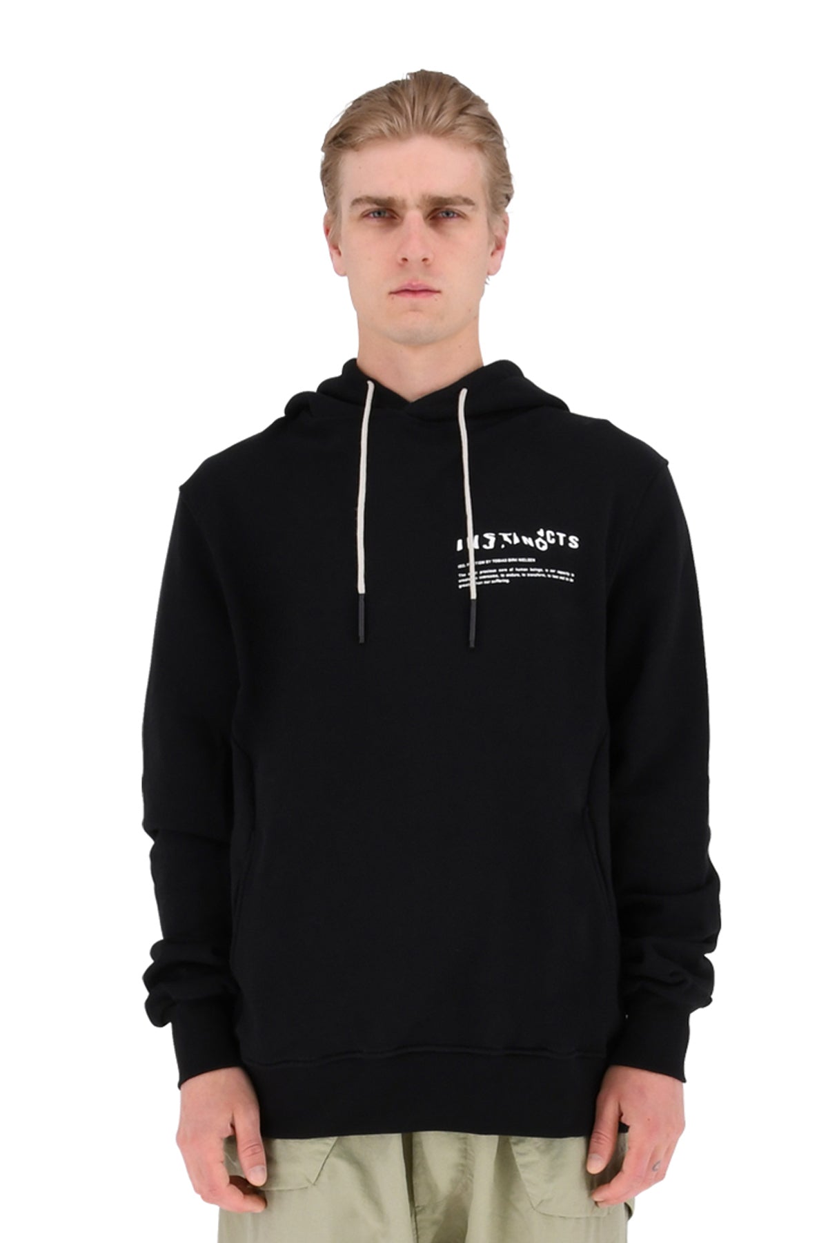 NESO Portrait Hoodie, Black/Red - L | #size_us L  = jp 3 = eu 50