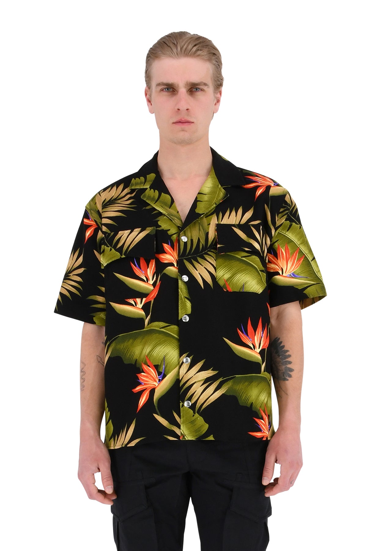 Snap Hawaiian Shirt - M | #size_us M = jp 2 = eu 48