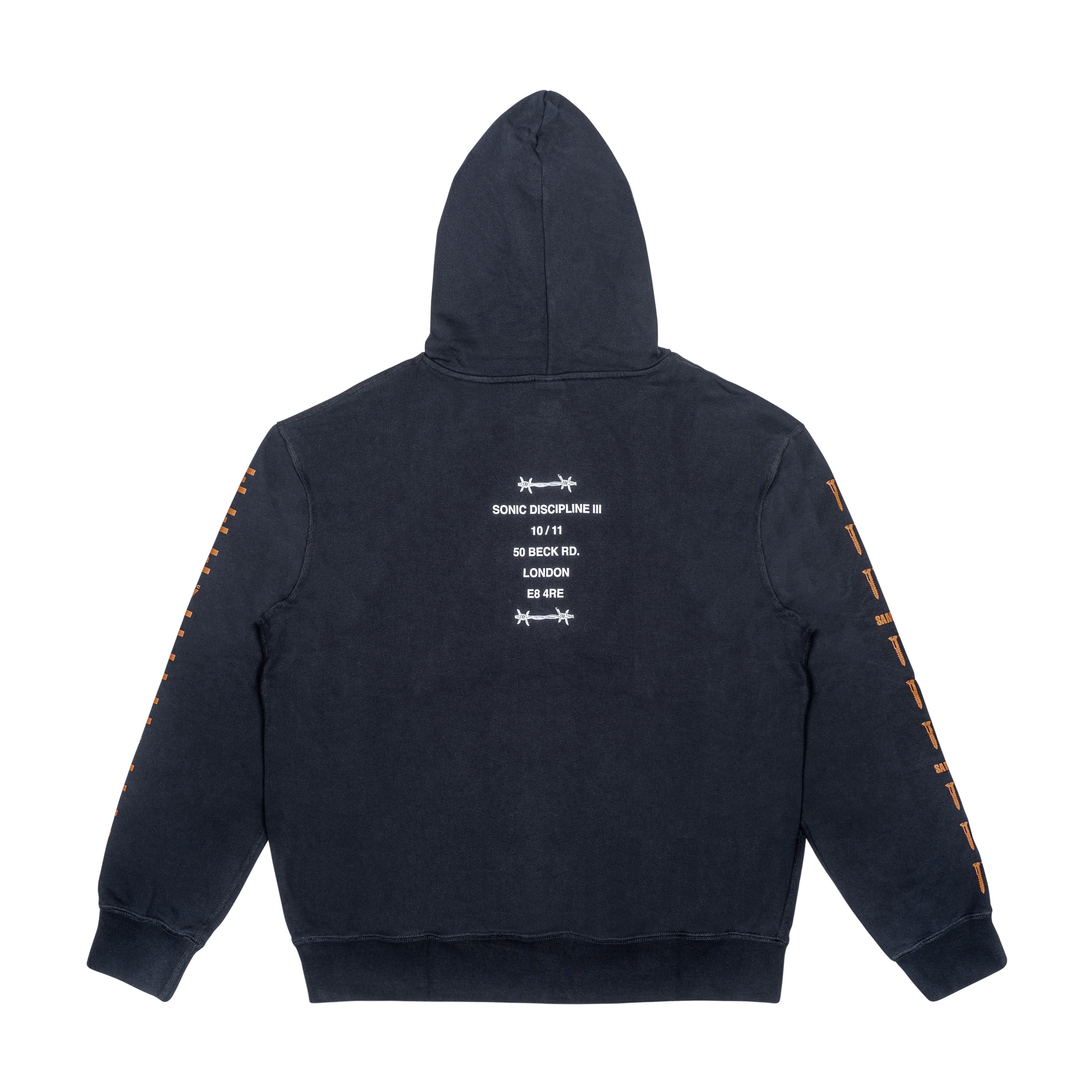 SONIC DISCIPLINE III HOODIE, BLACK