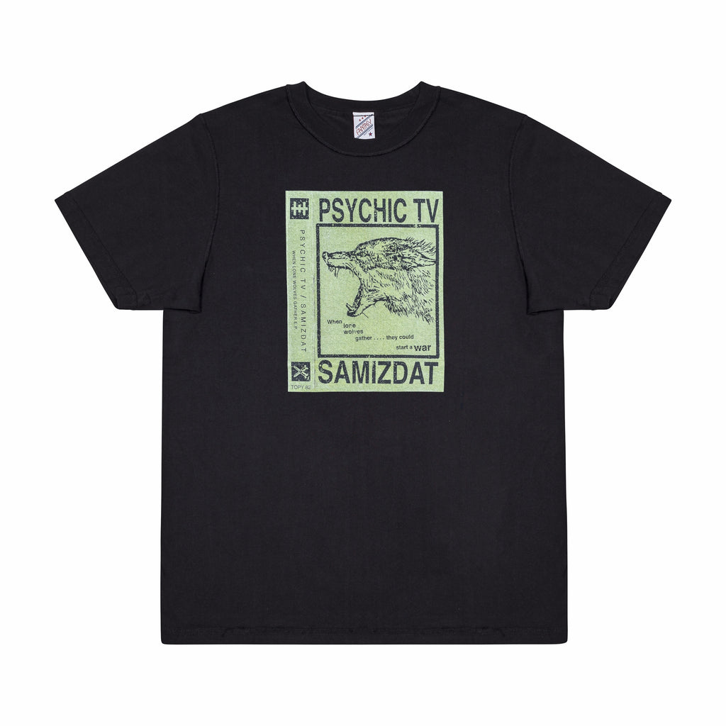 SAMIZDAT - SPLIT EP T-SHIRT, BLACK - S | #size_us S  = jp 1 = eu 46