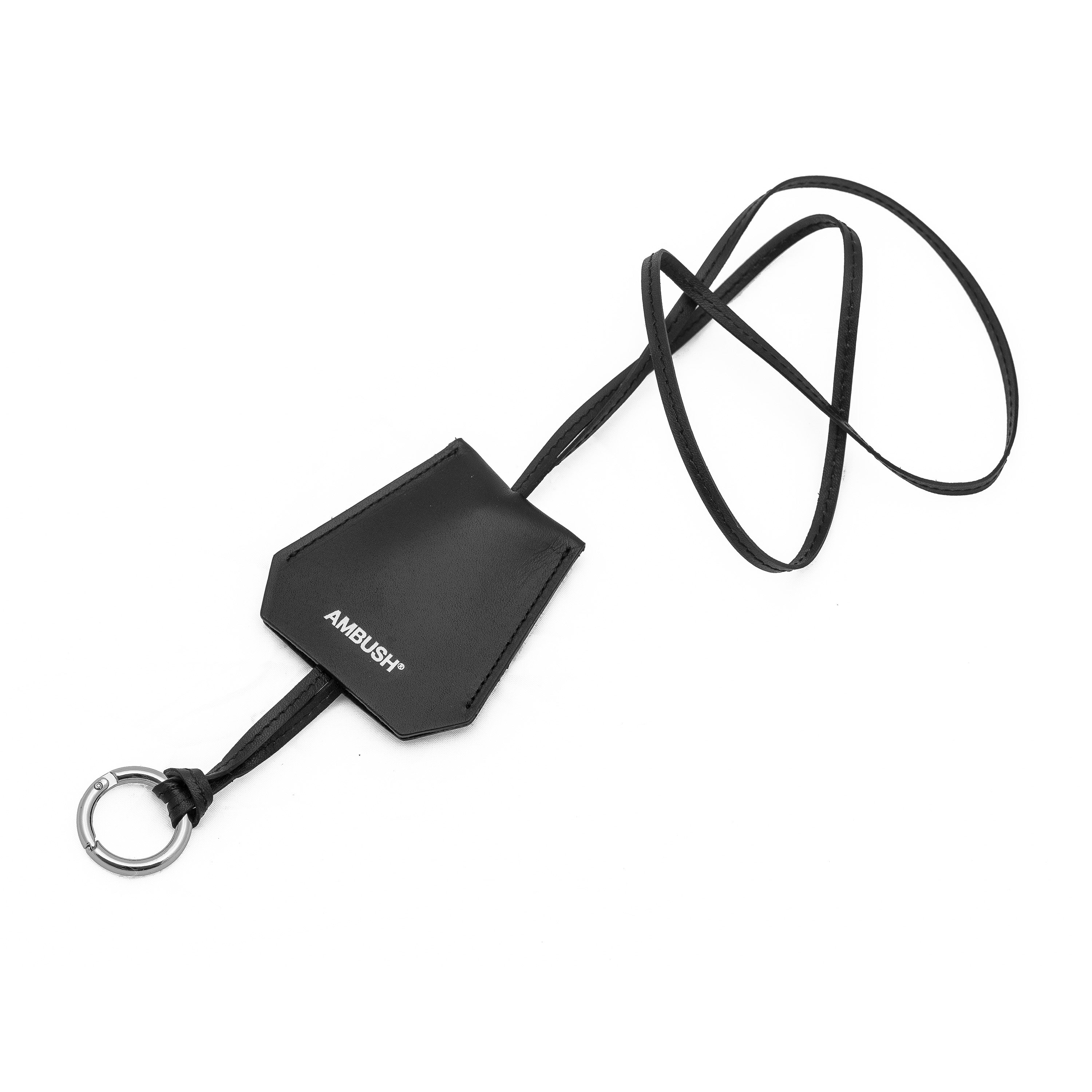AMBUSH - KEY CASE PENDANT, BLACK | #size_One Size fits all