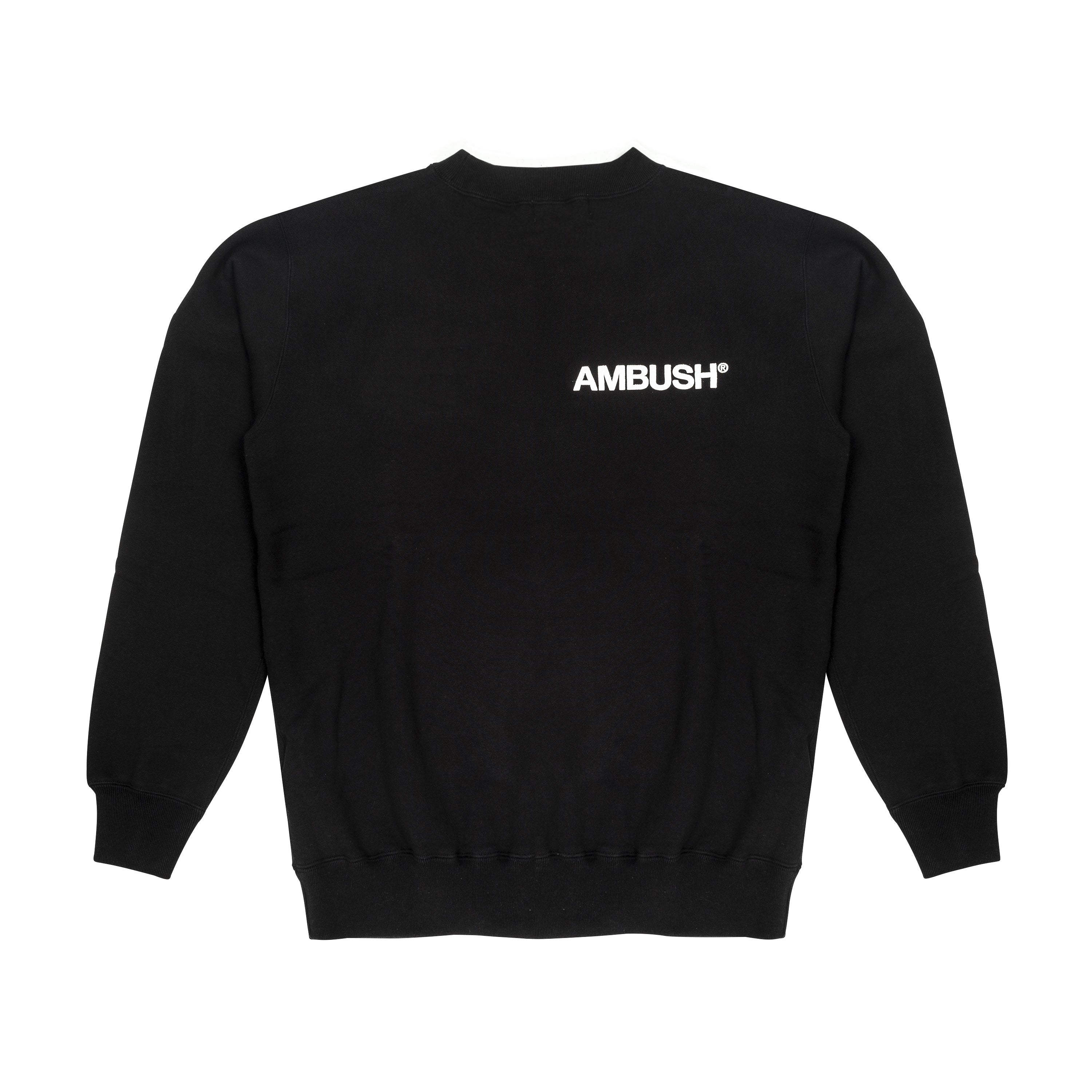 LOGO SWEATER, BLACK