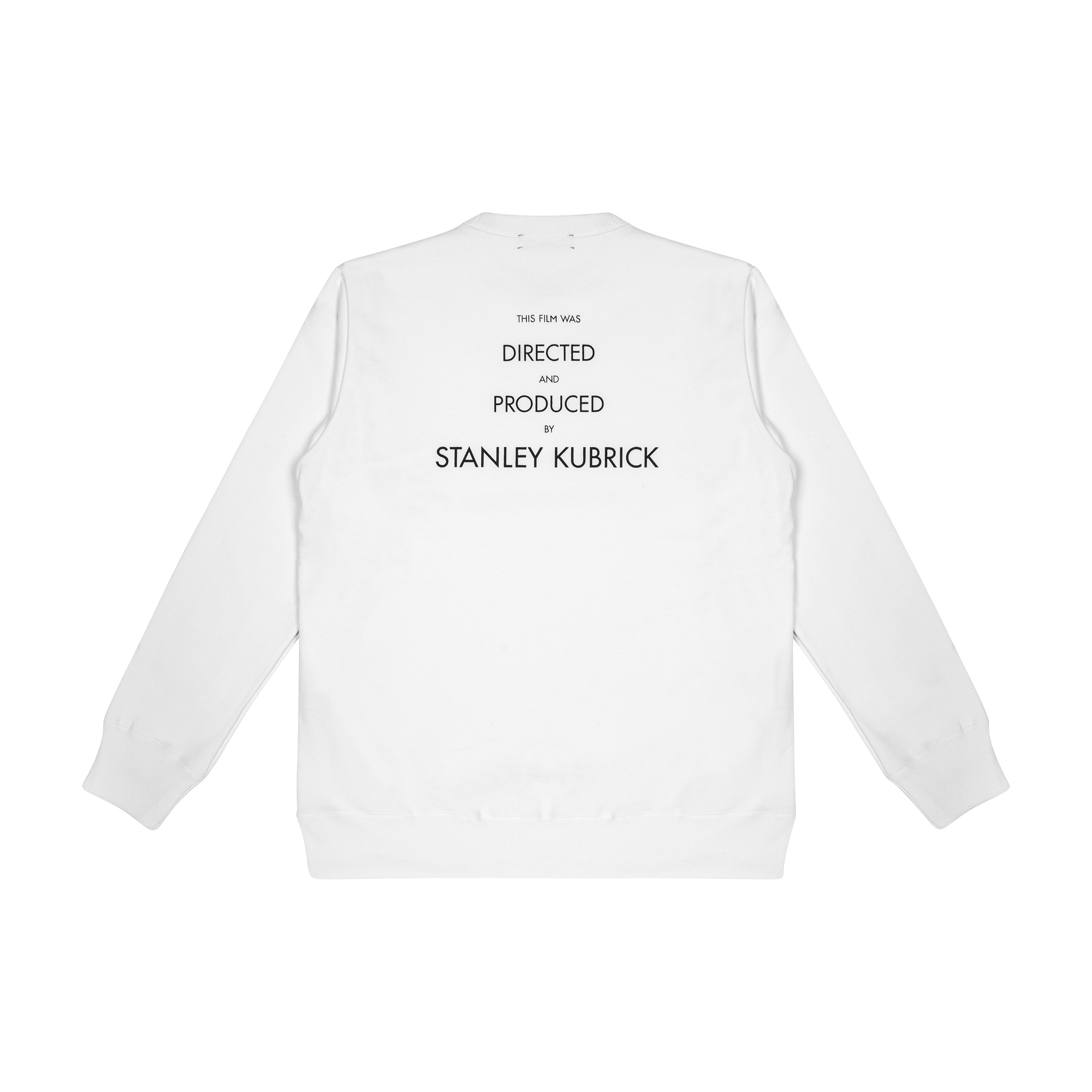 STANLEY KUBRICK SWEAT, WHITE