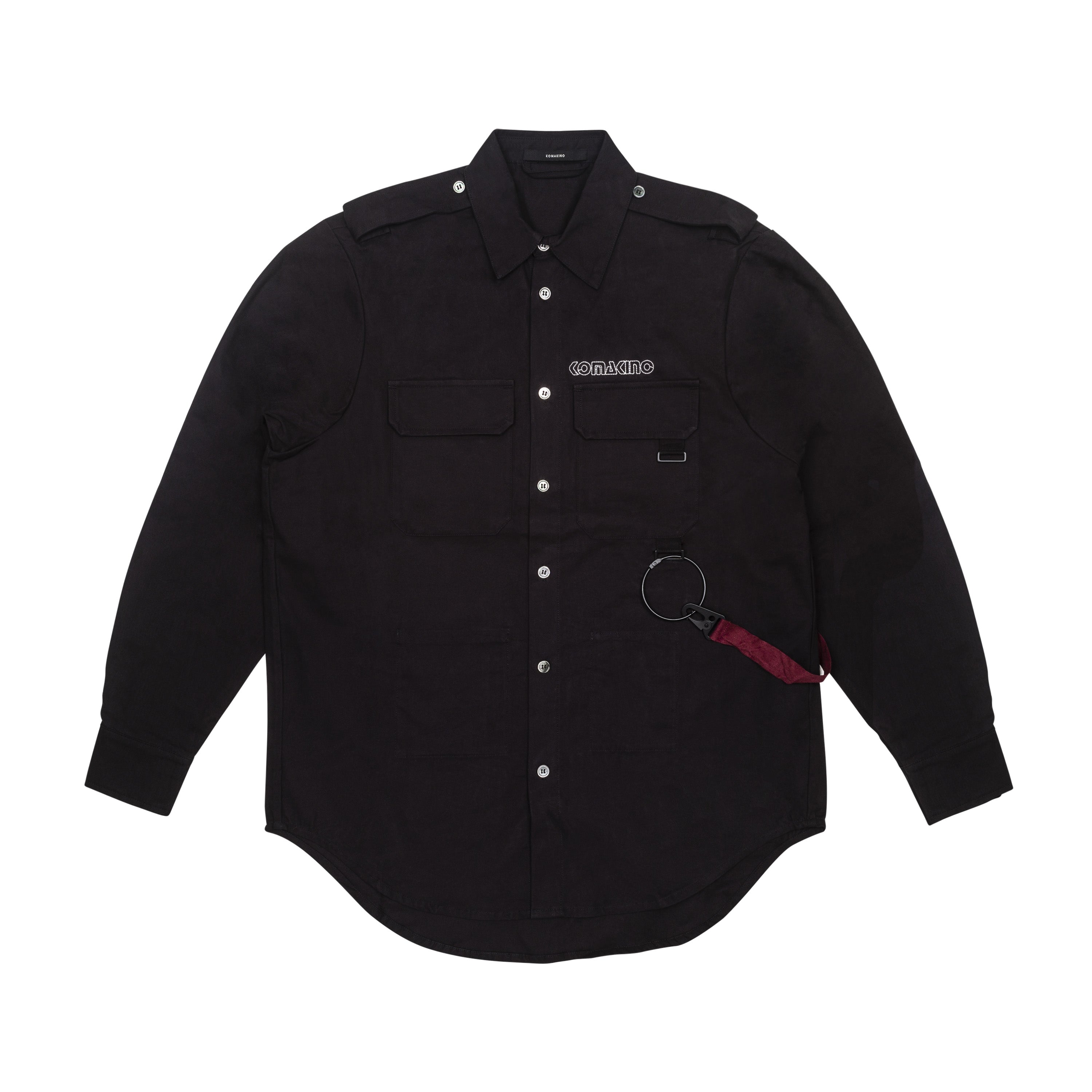 KOMAKINO - FIELD JACKET, BLACK - S | #size_us S  = jp 1 = eu 46