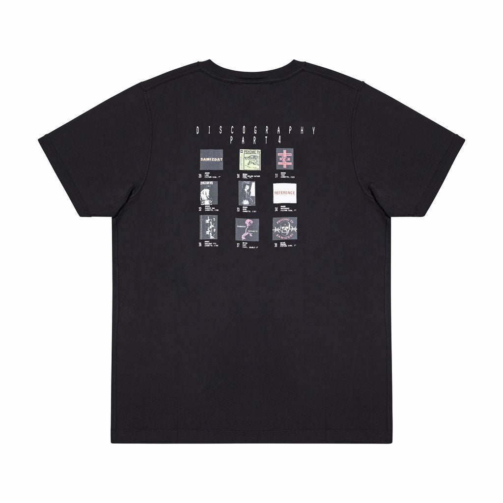 DISCOGRAPHY T-SHIRT, BLACK