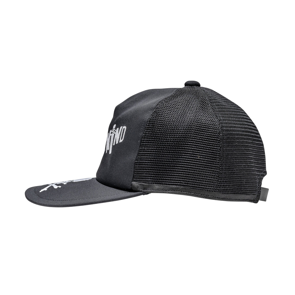 LETTERED CAP, BLACK