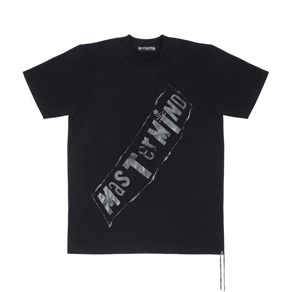 MASTERMIND - MONOCHROME T-SHIRT, BLACK - M | #size_us M = jp 2 = eu 48