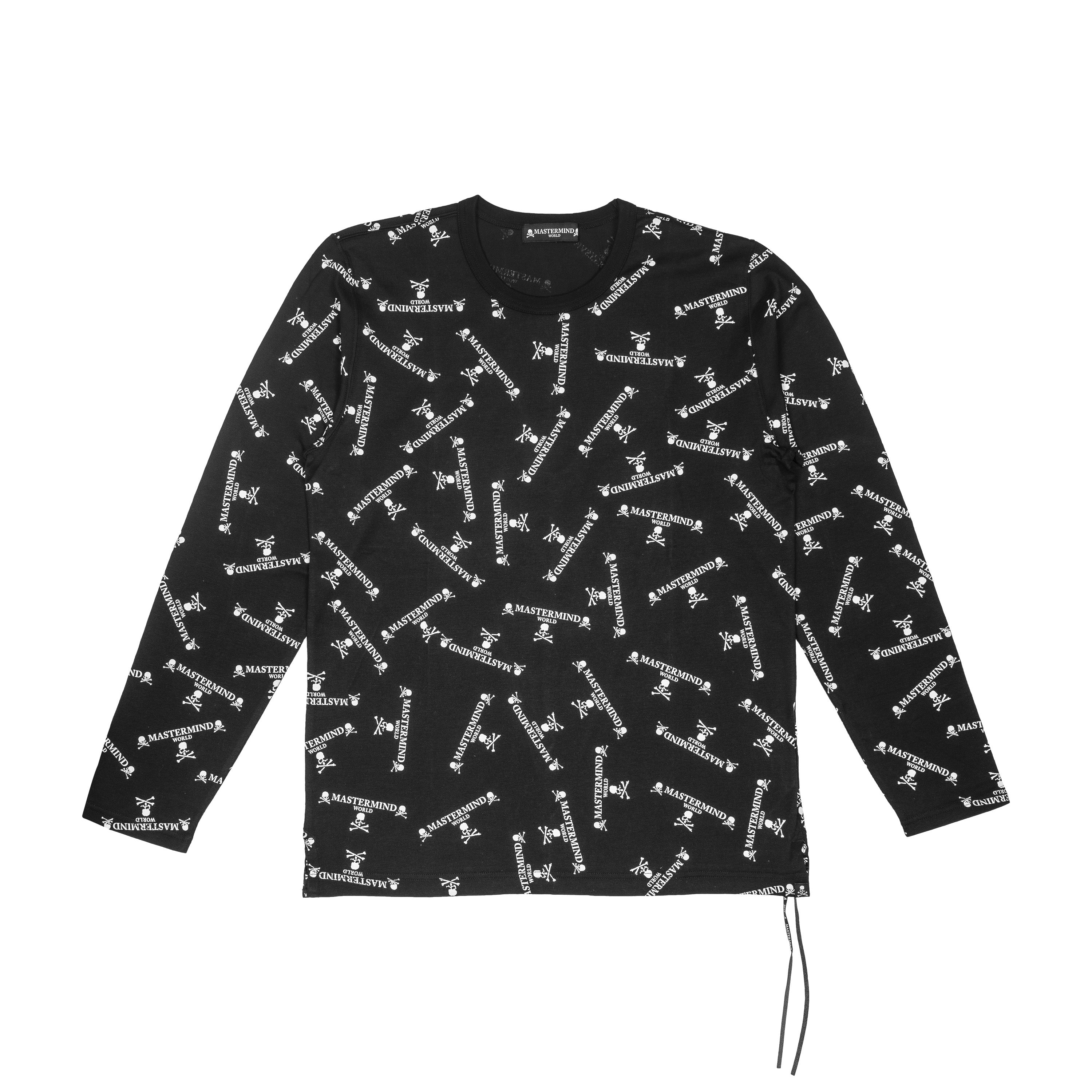 MASTERMIND - MULTI LOGO T-SHIRT, BLACK - M | #size_us M = jp 2 = eu 48