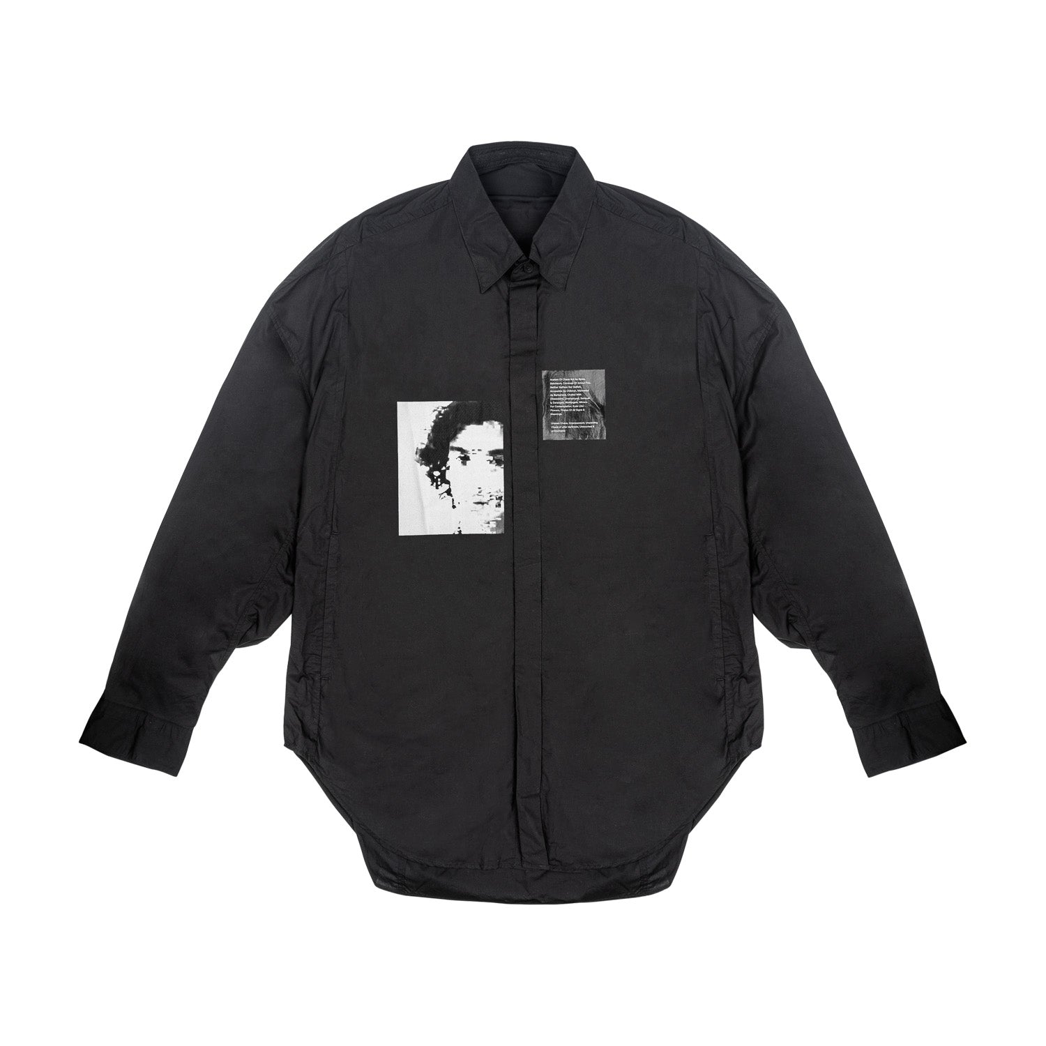 JULIUS - WOVEN SHIRT, BLACK - 2 | #size_us M = jp 2 = eu 48