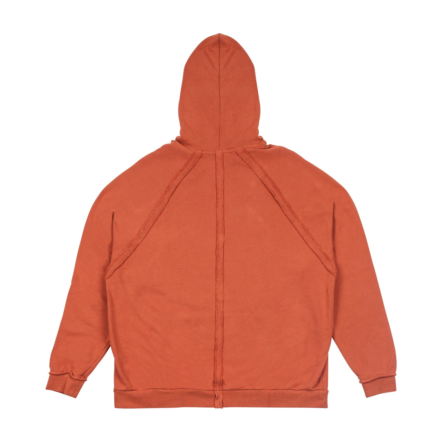 HEAVY JERSEY REGLAN HOODIE PATCH 18, ORANGE