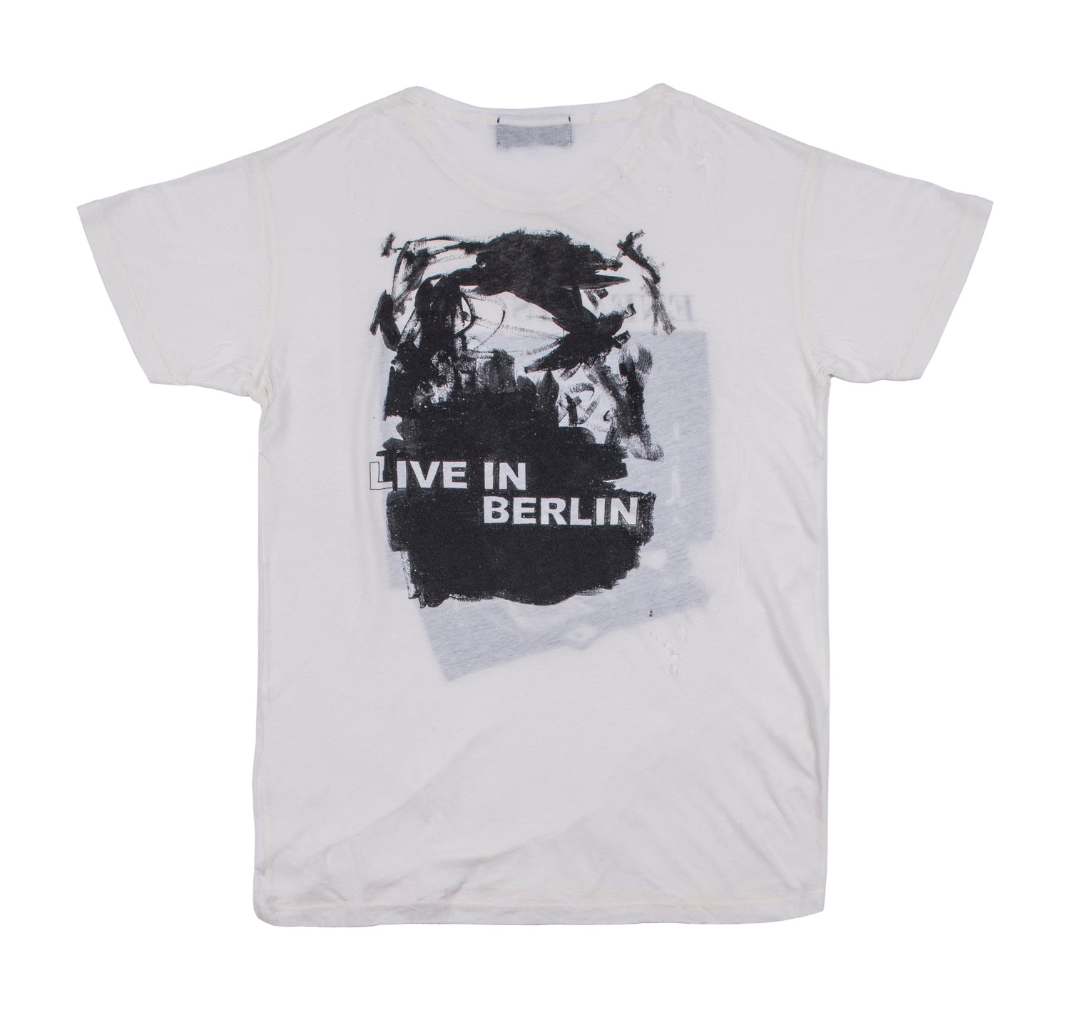 LIVE IN BERLIN T-SHIRT, WHITE