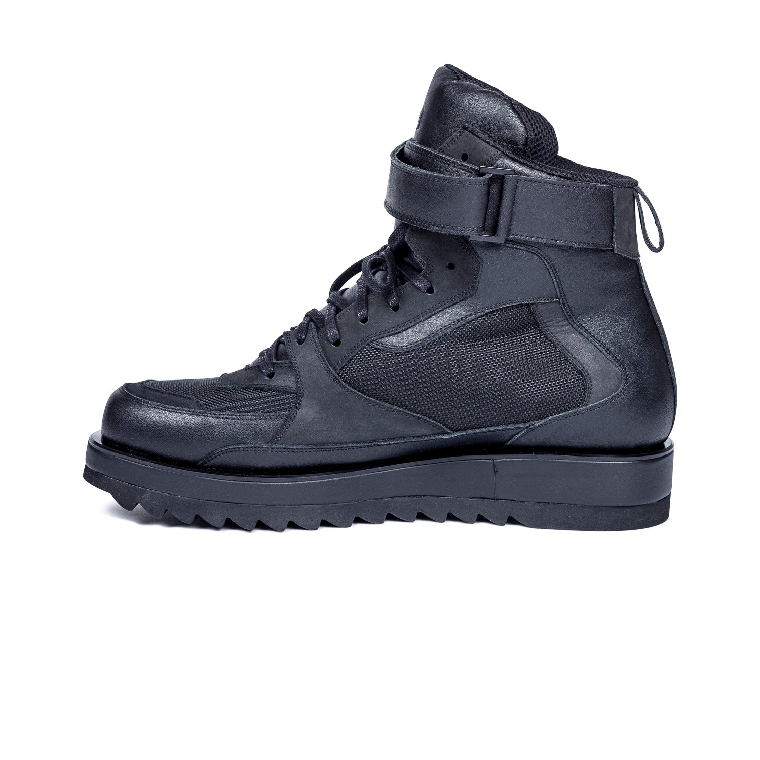 MILITARY SNEAKERS, BLACK