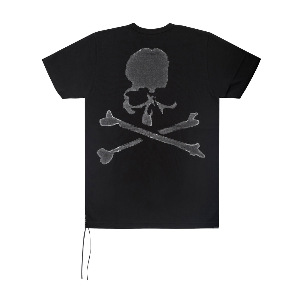 SKULL LOGO T-SHIRT 01, BLACK