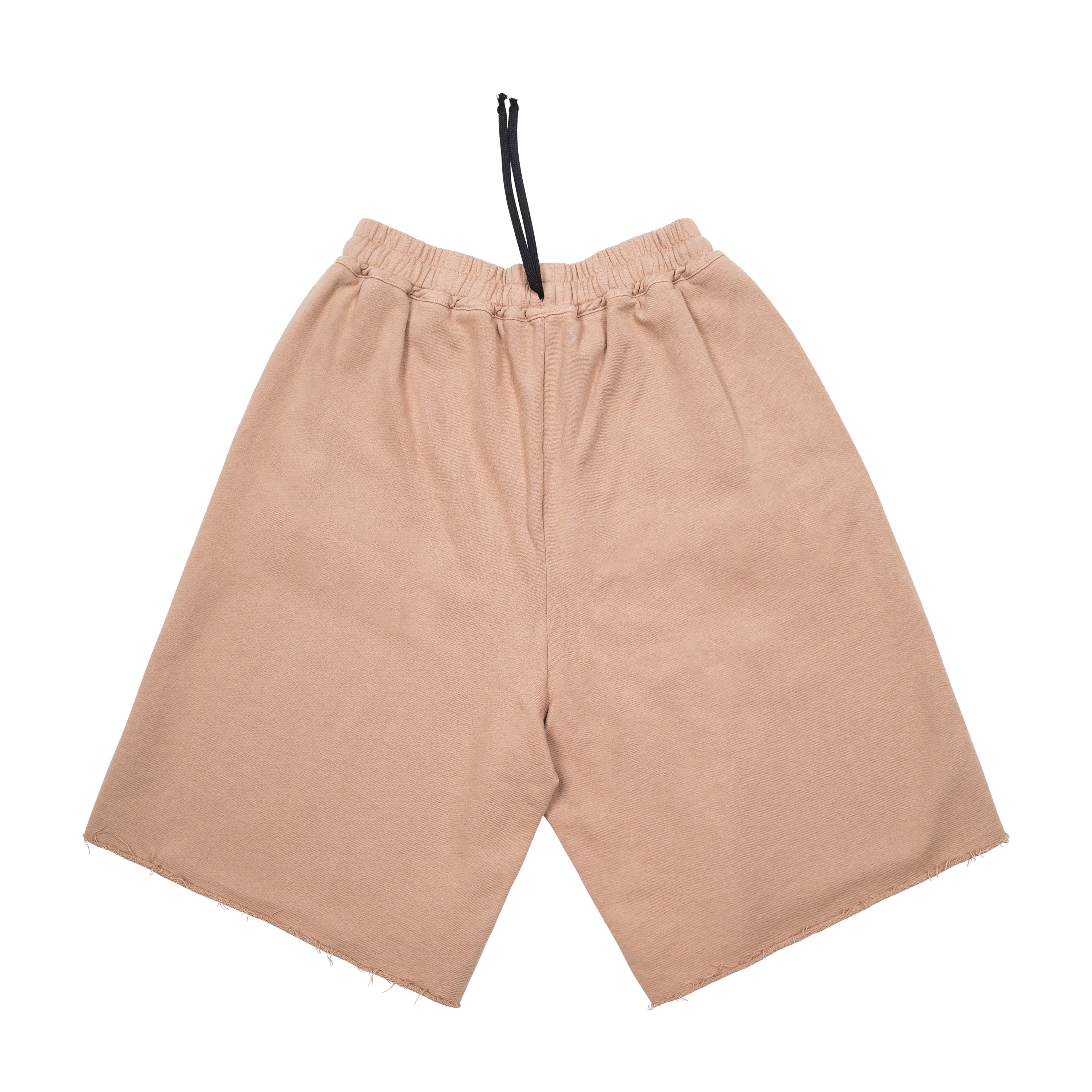 ELASTICATED SHORTS, BEIGE